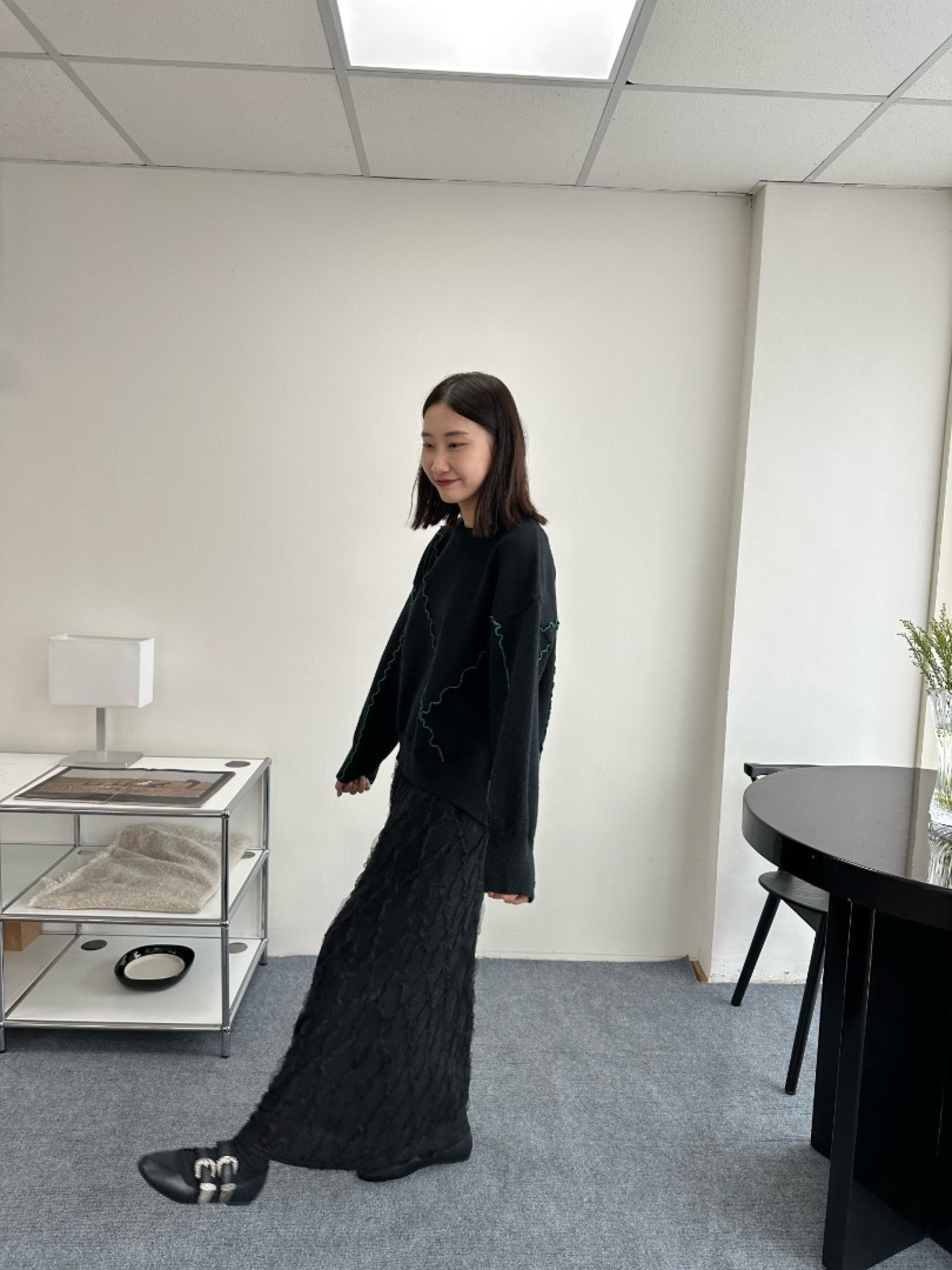 🇯🇵波浪紋路針織毛衣/兩色