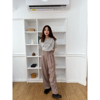 🇯🇵經典暗釦西裝褲/可可M&深藍M