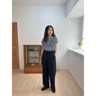 🇯🇵經典暗釦西裝褲/可可M&深藍M