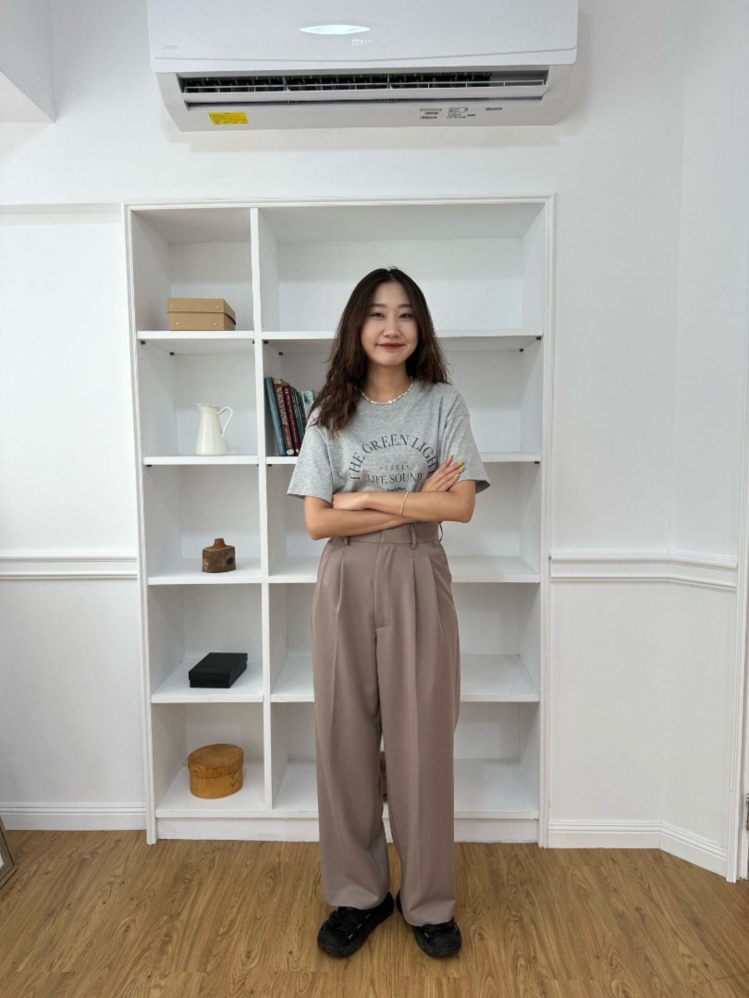 🇯🇵經典暗釦西裝褲/可可M&深藍M