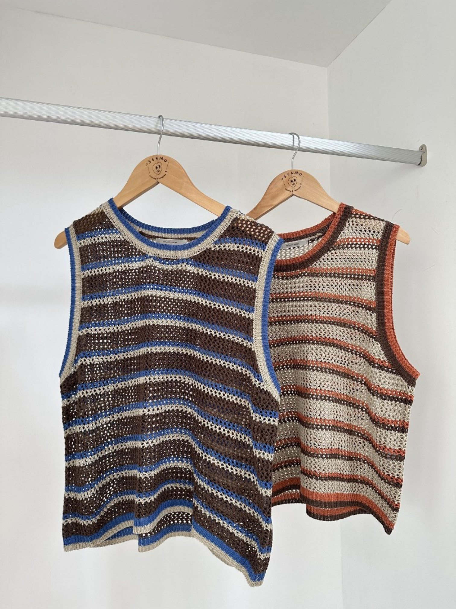 🇯🇵一見鐘情條紋背心/兩色