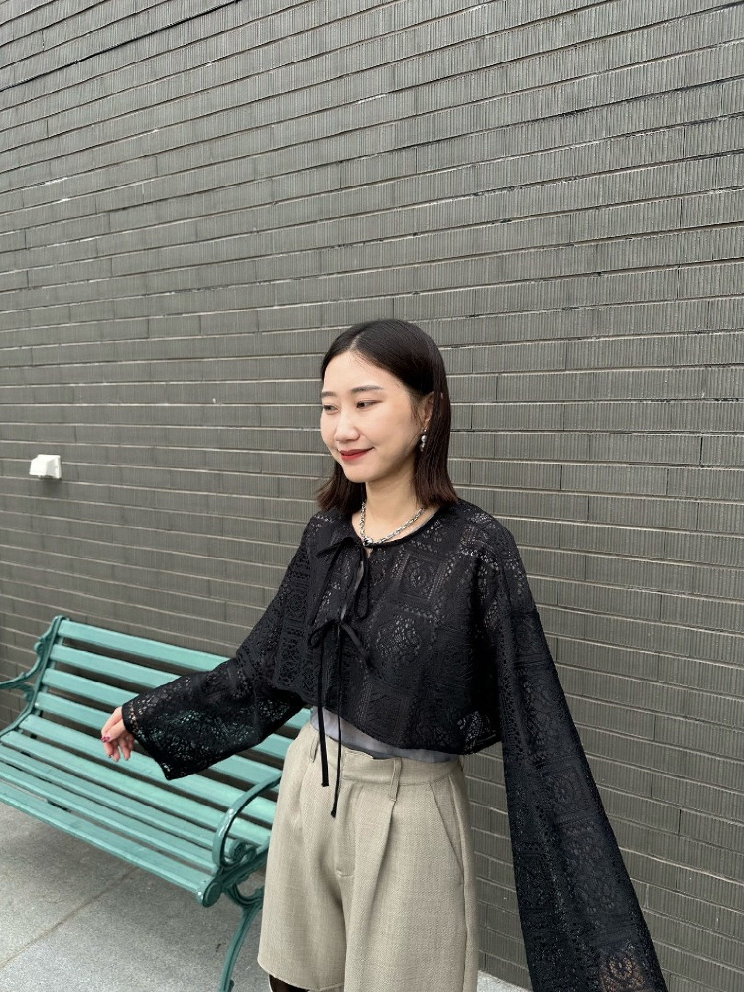 🇯🇵短版簍空雕花罩衫/三色