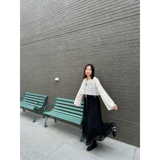 🇯🇵短版簍空雕花罩衫/三色