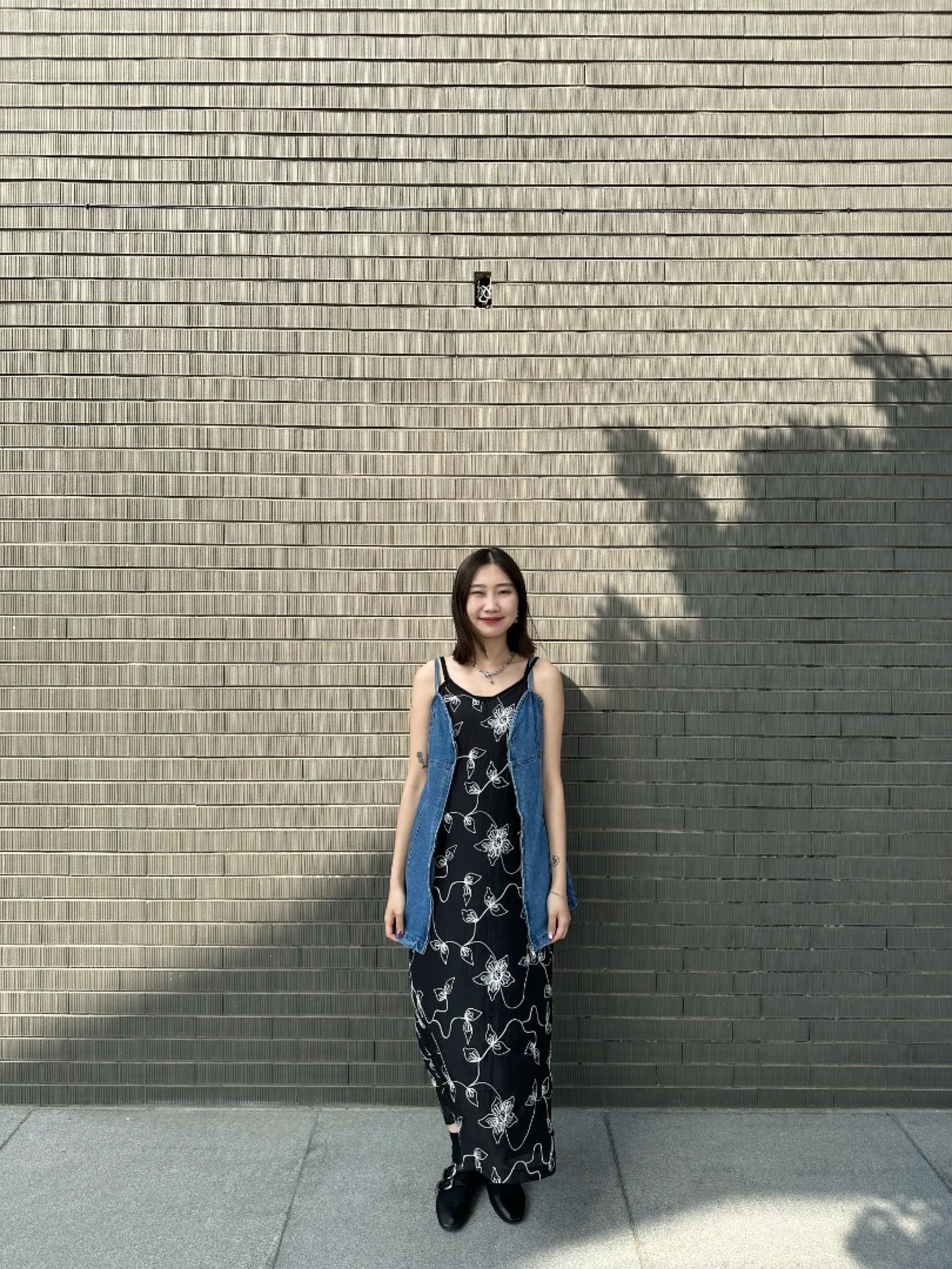 🇯🇵雙拉鍊牛仔馬甲/淺藍