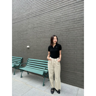 🇯🇵POLO領麻花短版上衣/三色