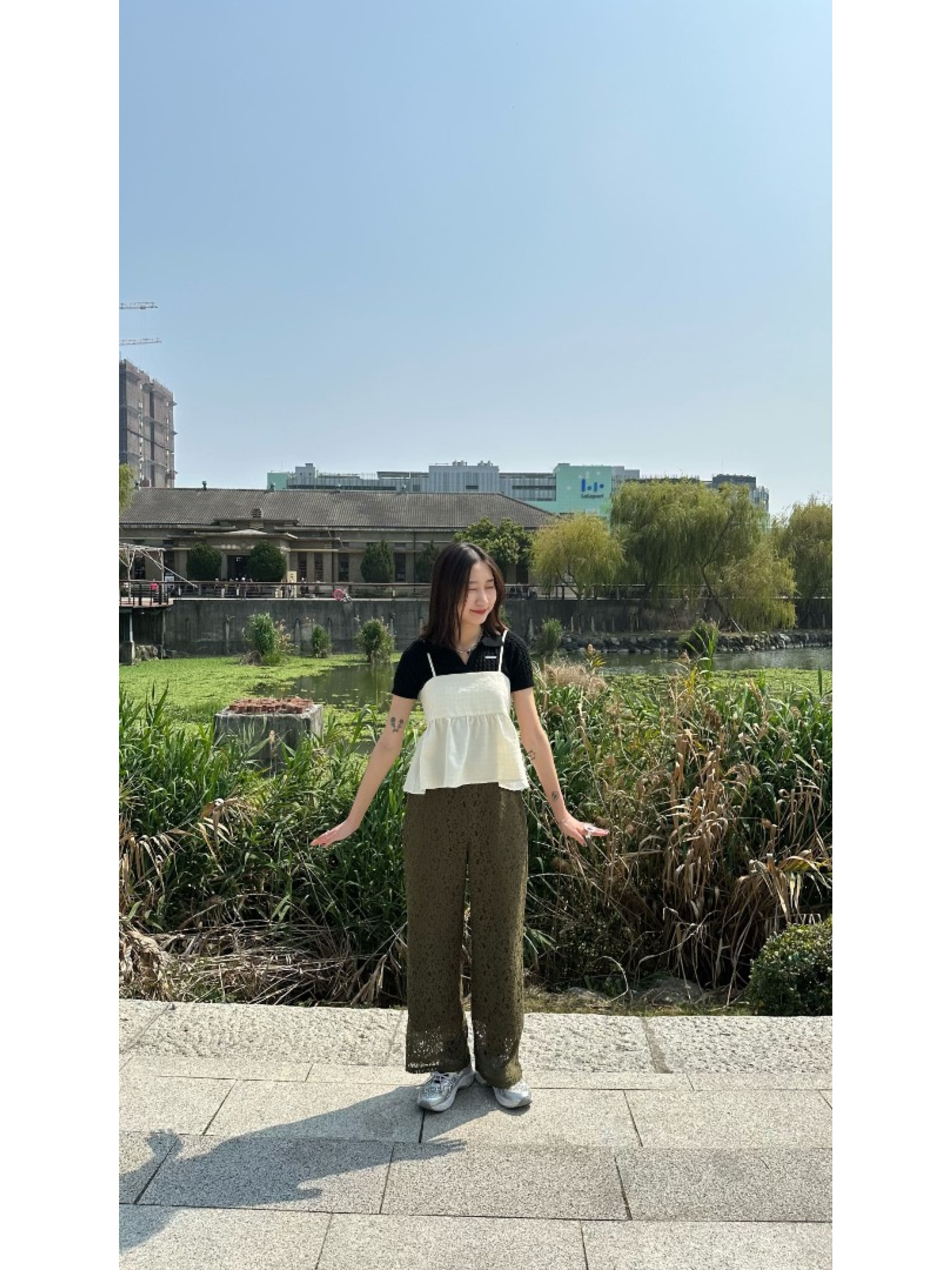 🇯🇵POLO領麻花短版上衣/三色