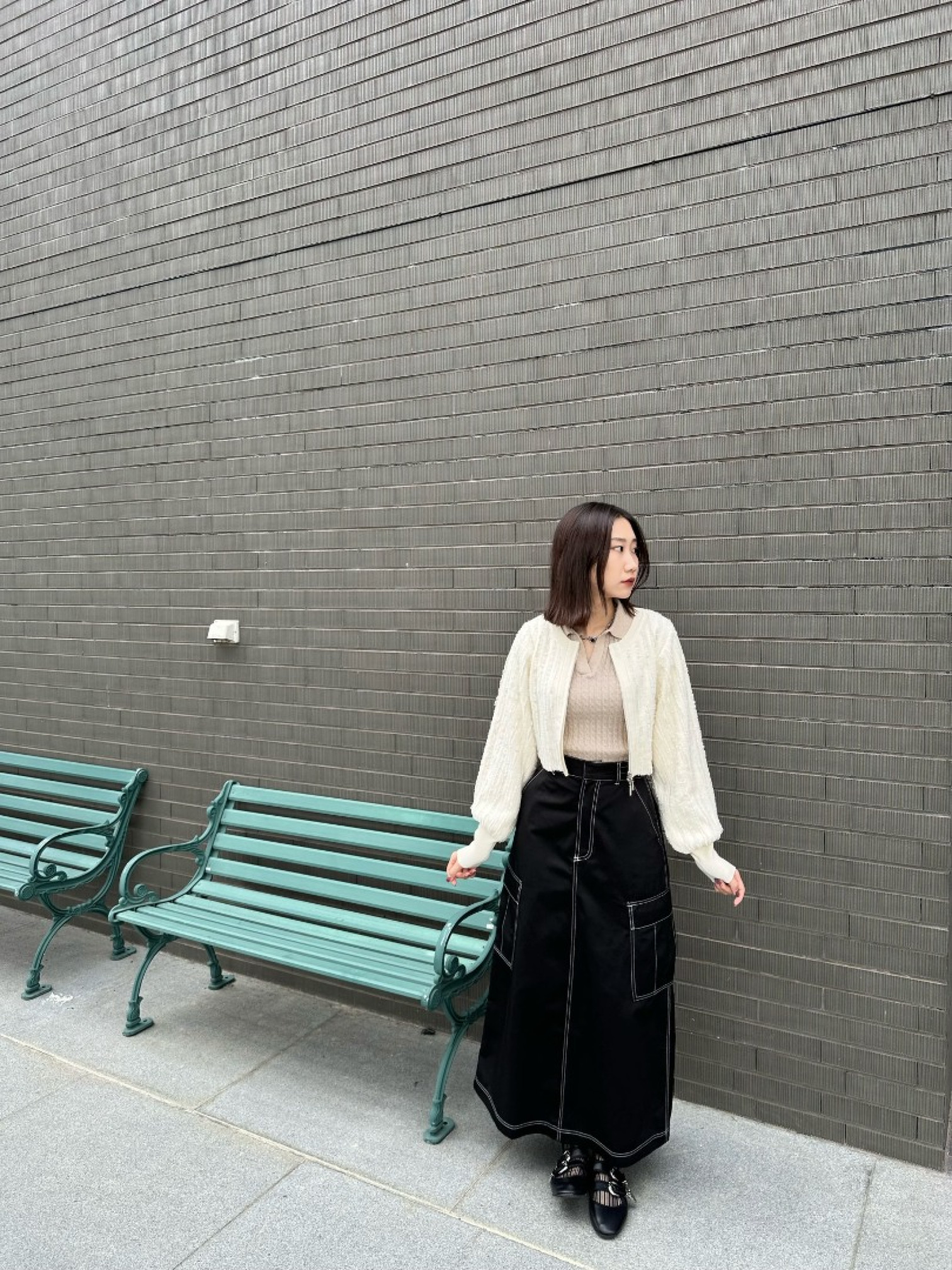 🇯🇵POLO領麻花短版上衣/三色