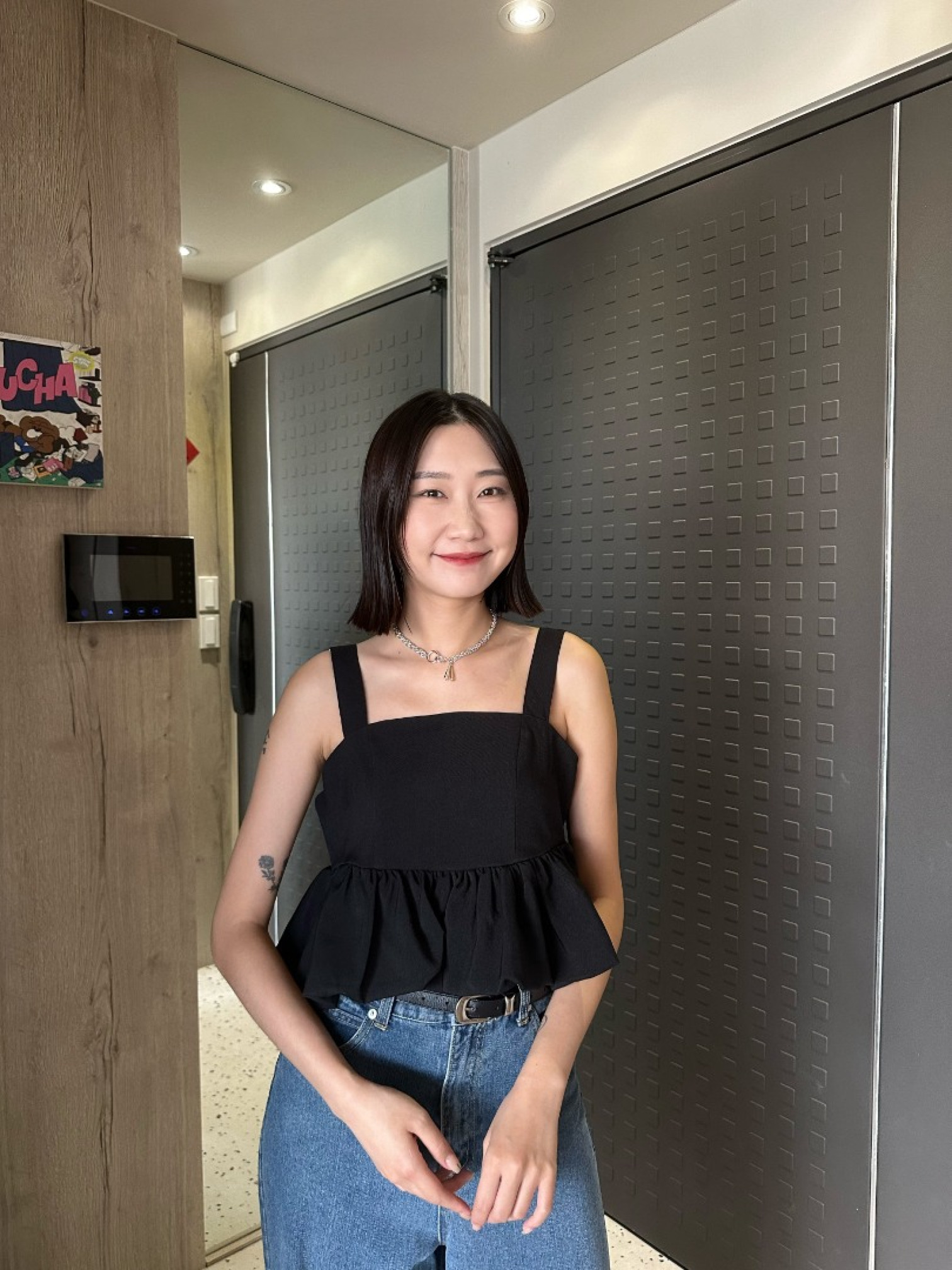 🇯🇵自帶可愛の澎澎背心/兩色