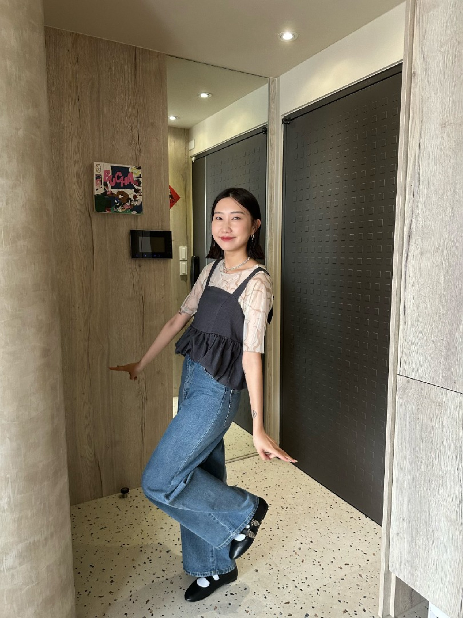 🇯🇵自帶可愛の澎澎背心/兩色