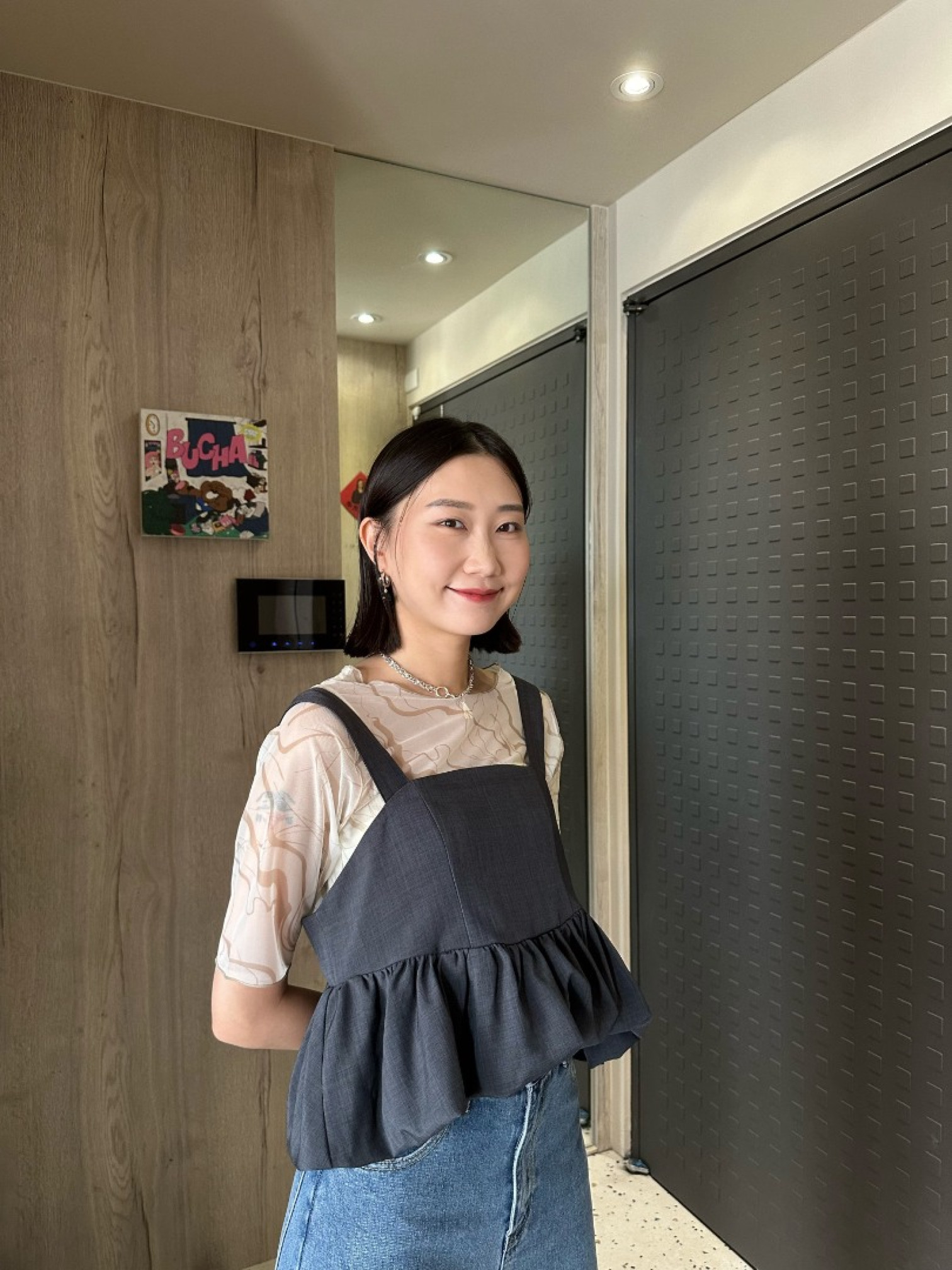 🇯🇵自帶可愛の澎澎背心/兩色