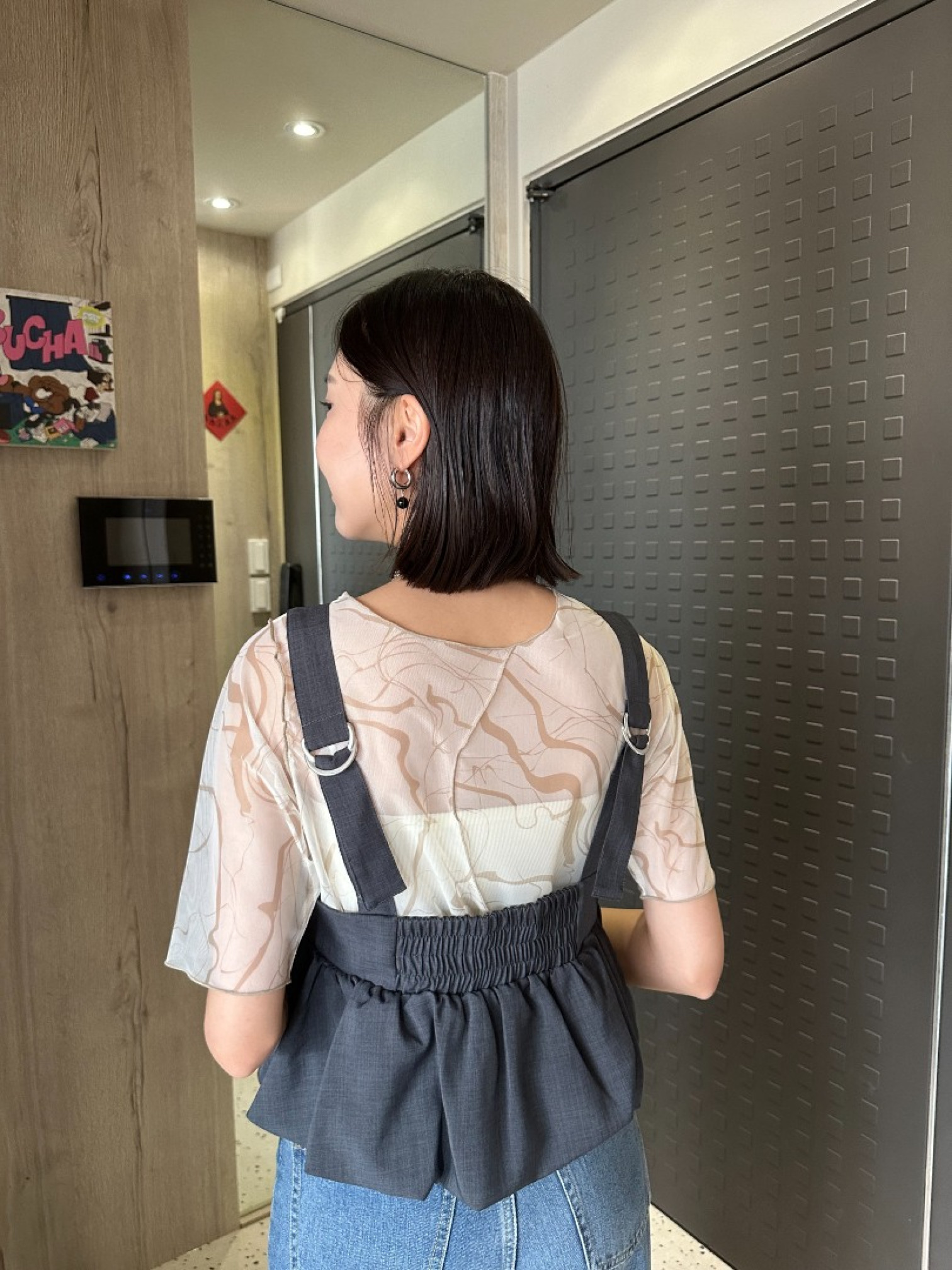 🇯🇵自帶可愛の澎澎背心/兩色