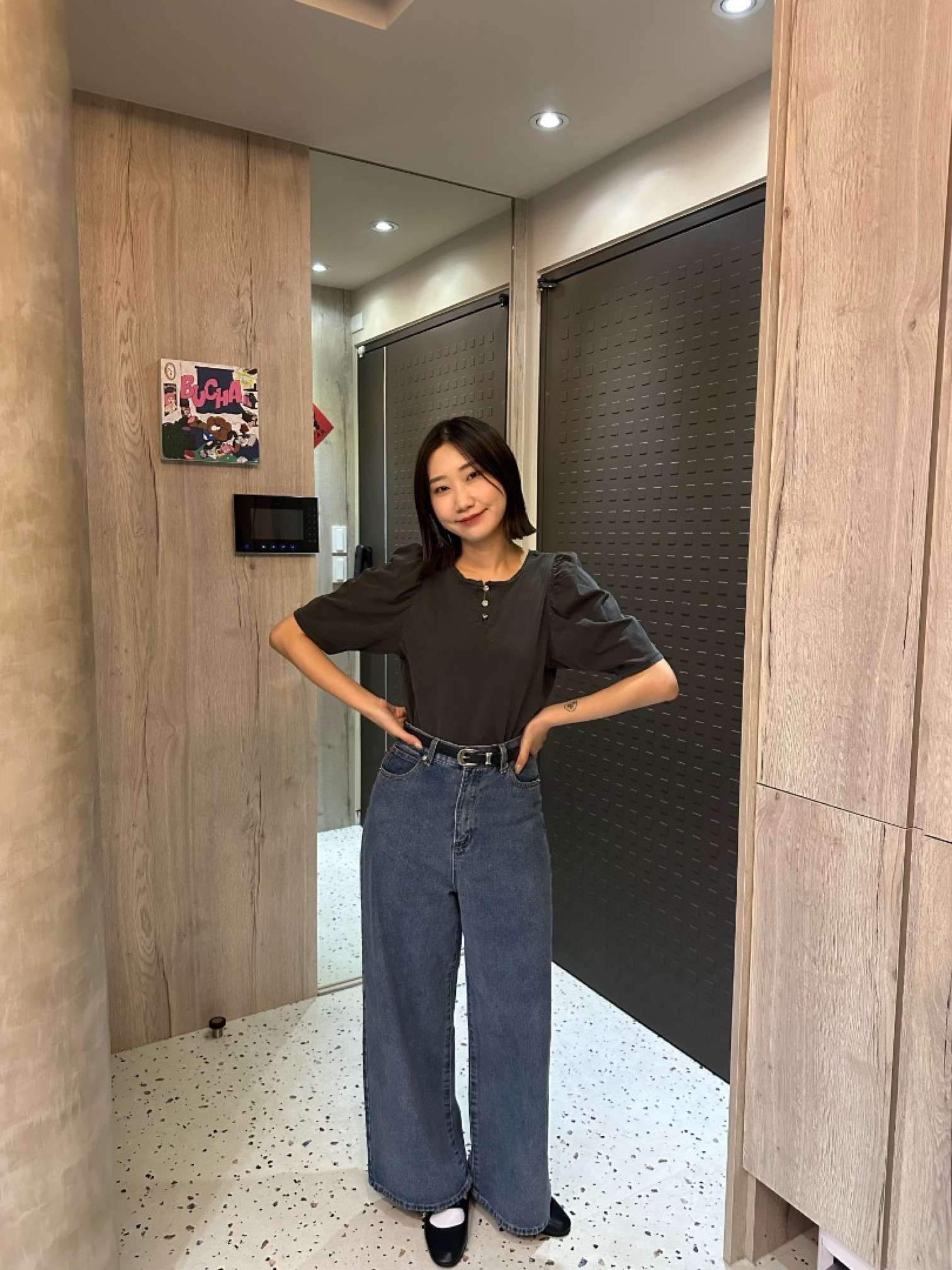 🇯🇵卡哇伊復古澎澎袖上衣/三色