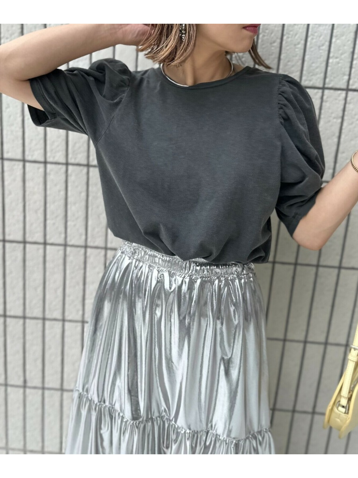 🇯🇵卡哇伊復古澎澎袖上衣/三色