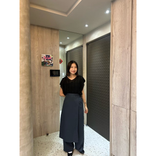 🇯🇵時髦直筒西裝褲兩件組/兩色S-M