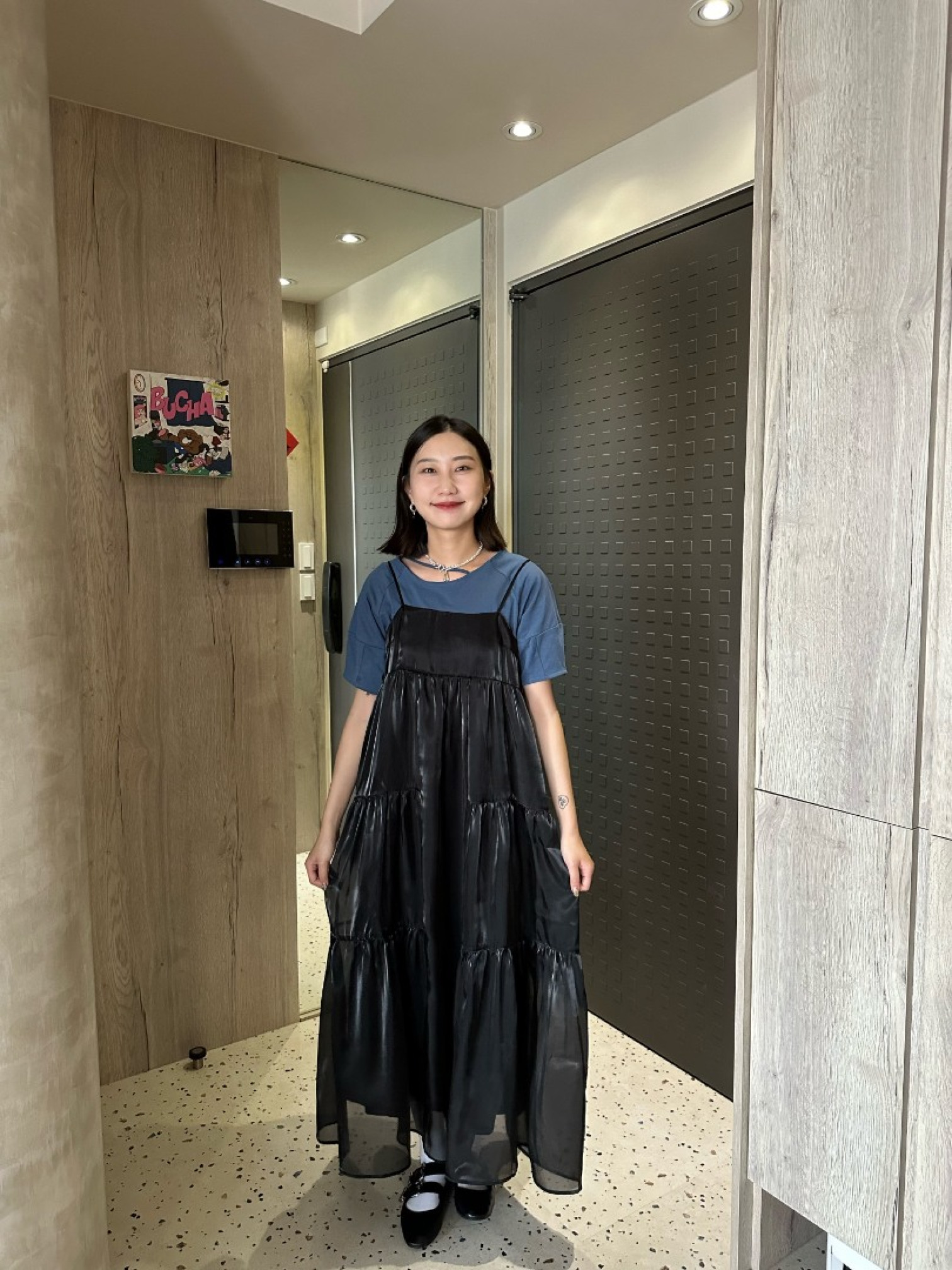 🇯🇵設計感滿分の繞頸短T/兩色