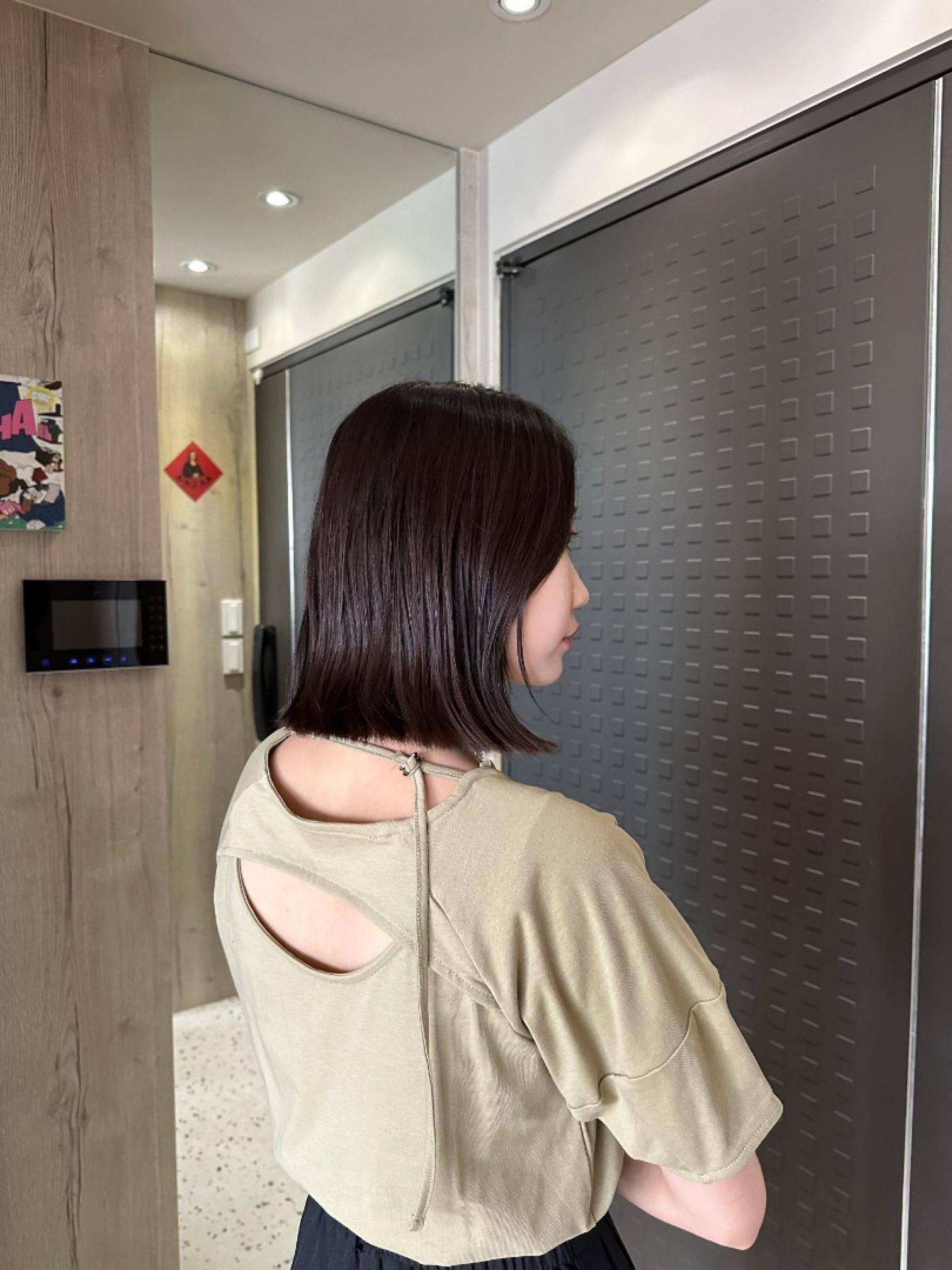 🇯🇵設計感滿分の繞頸短T/兩色