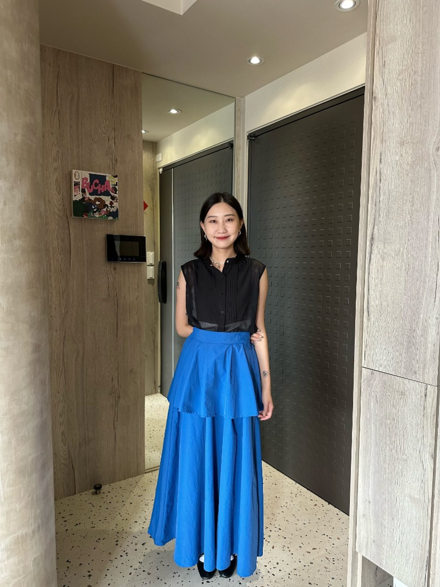 🇯🇵不對稱百摺背心/兩色