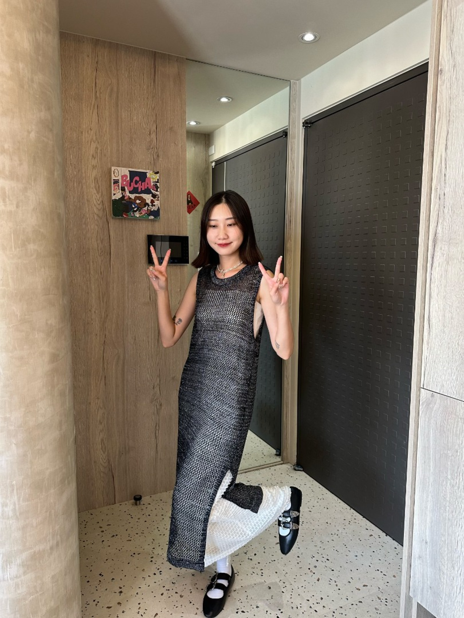 🇯🇵洞洞金蔥針織外罩/三色