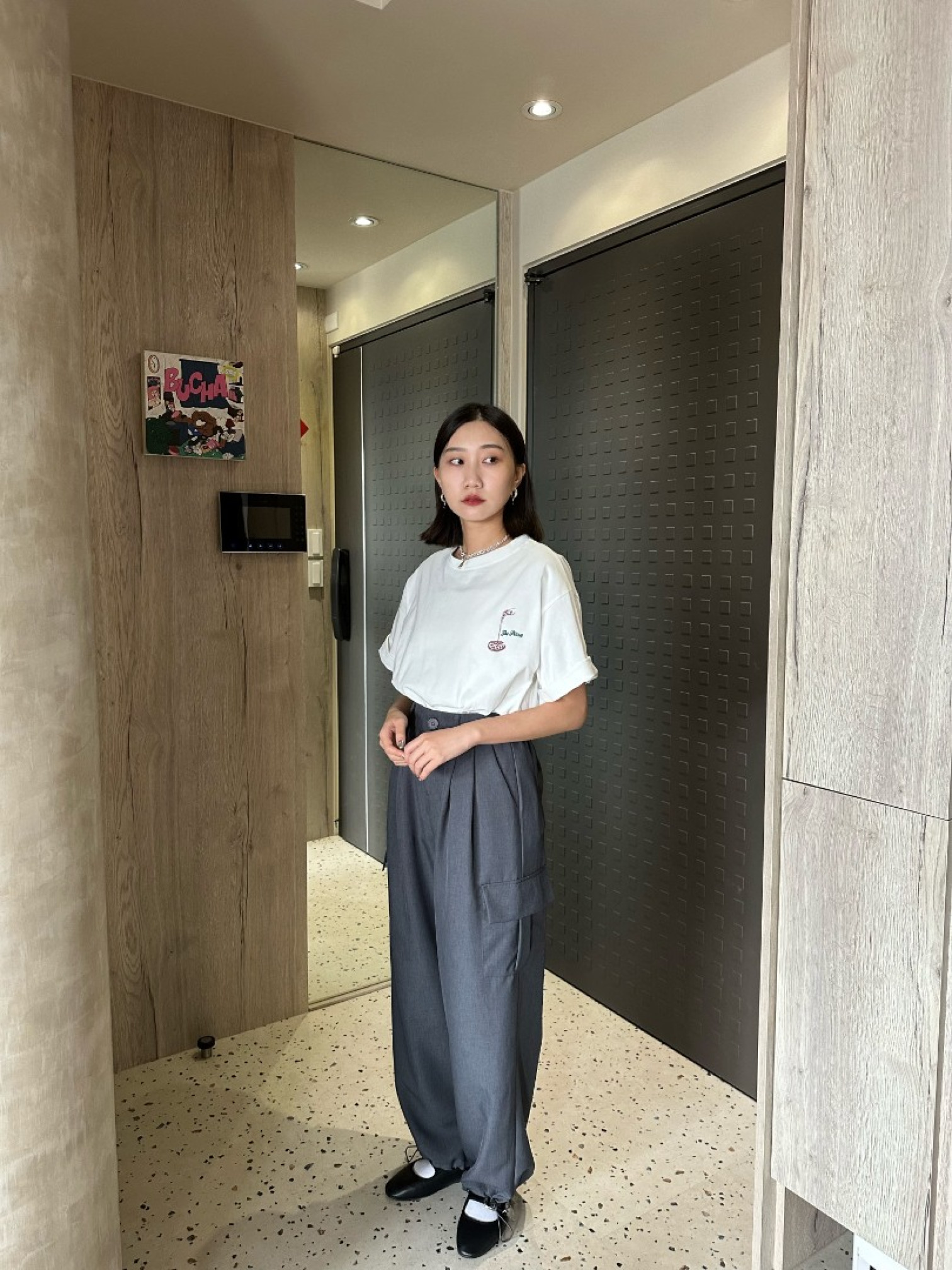 🇯🇵率性工裝風西裝褲/兩色