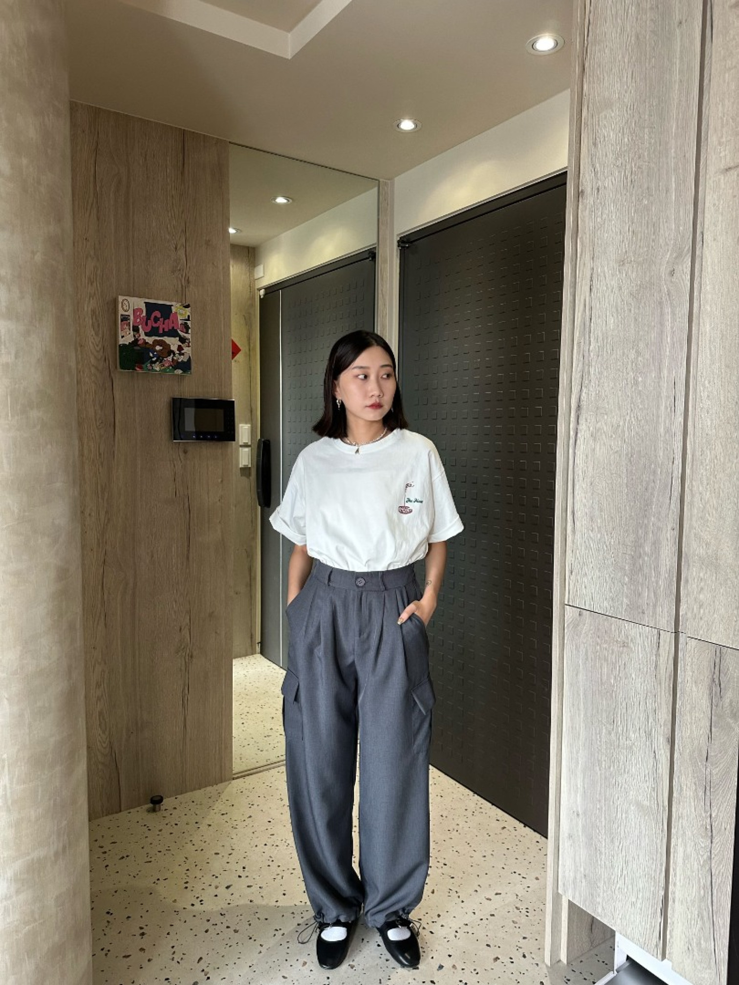 🇯🇵率性工裝風西裝褲/兩色