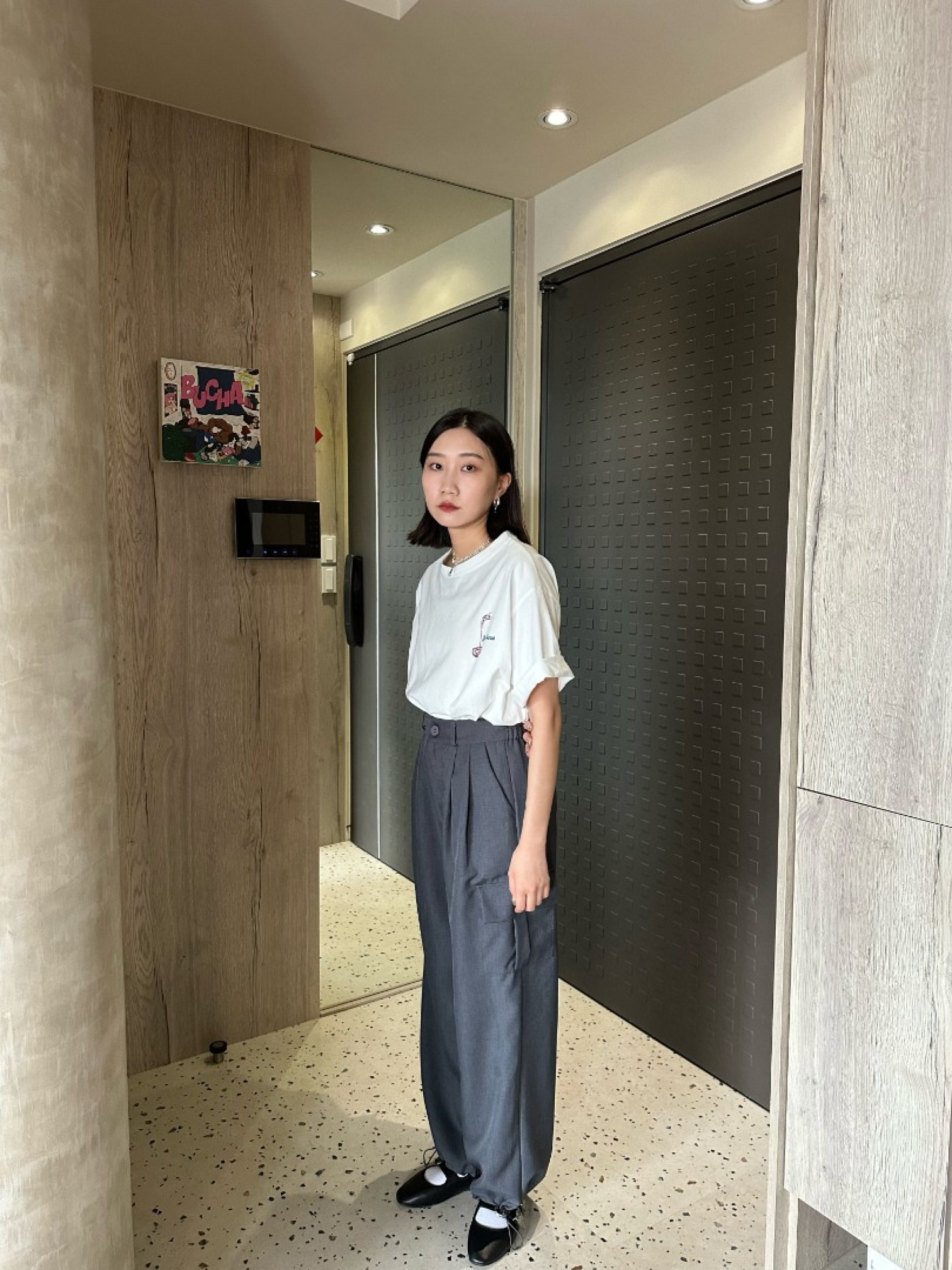 🇯🇵率性工裝風西裝褲/兩色