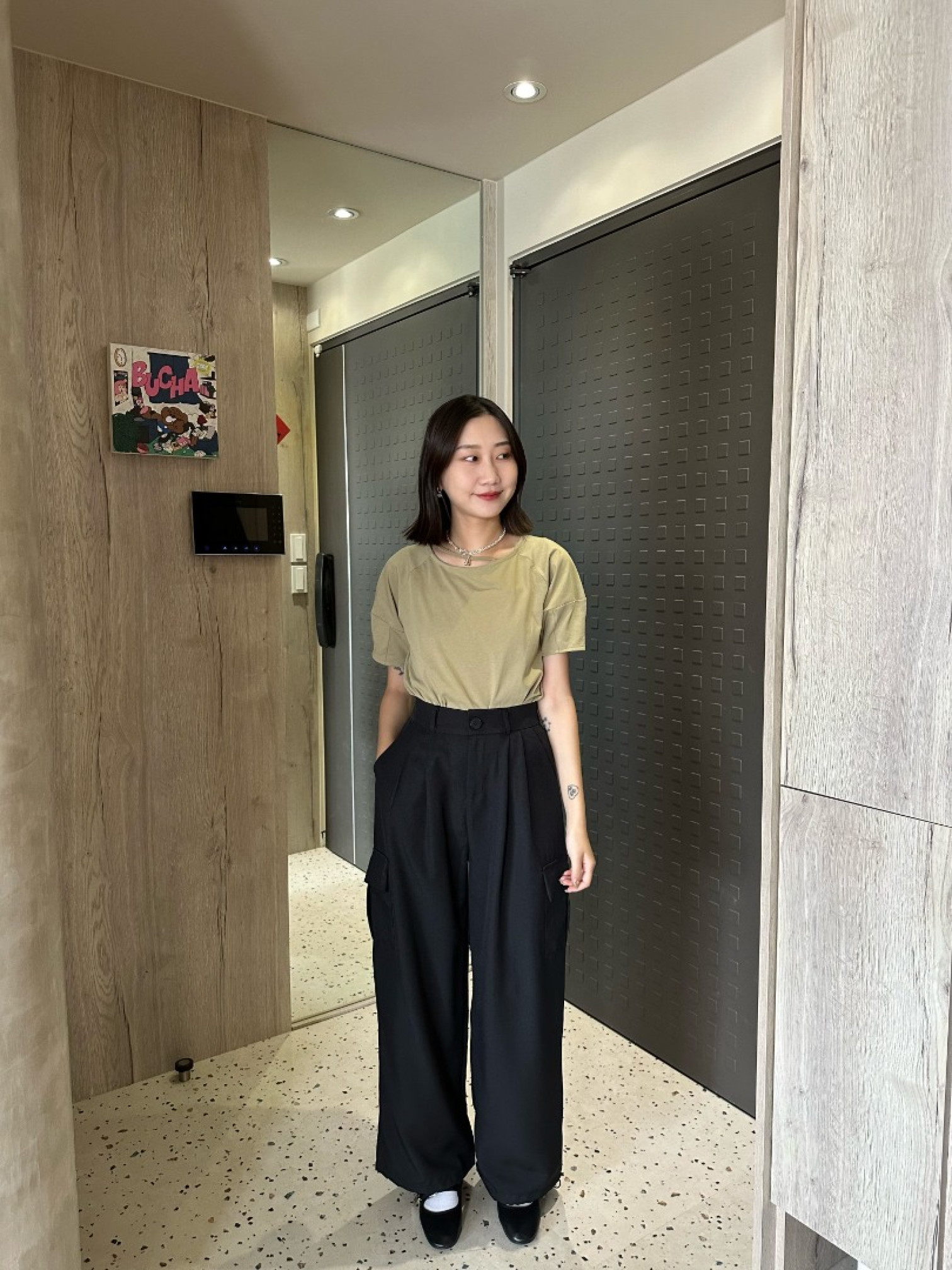 🇯🇵率性工裝風西裝褲/兩色