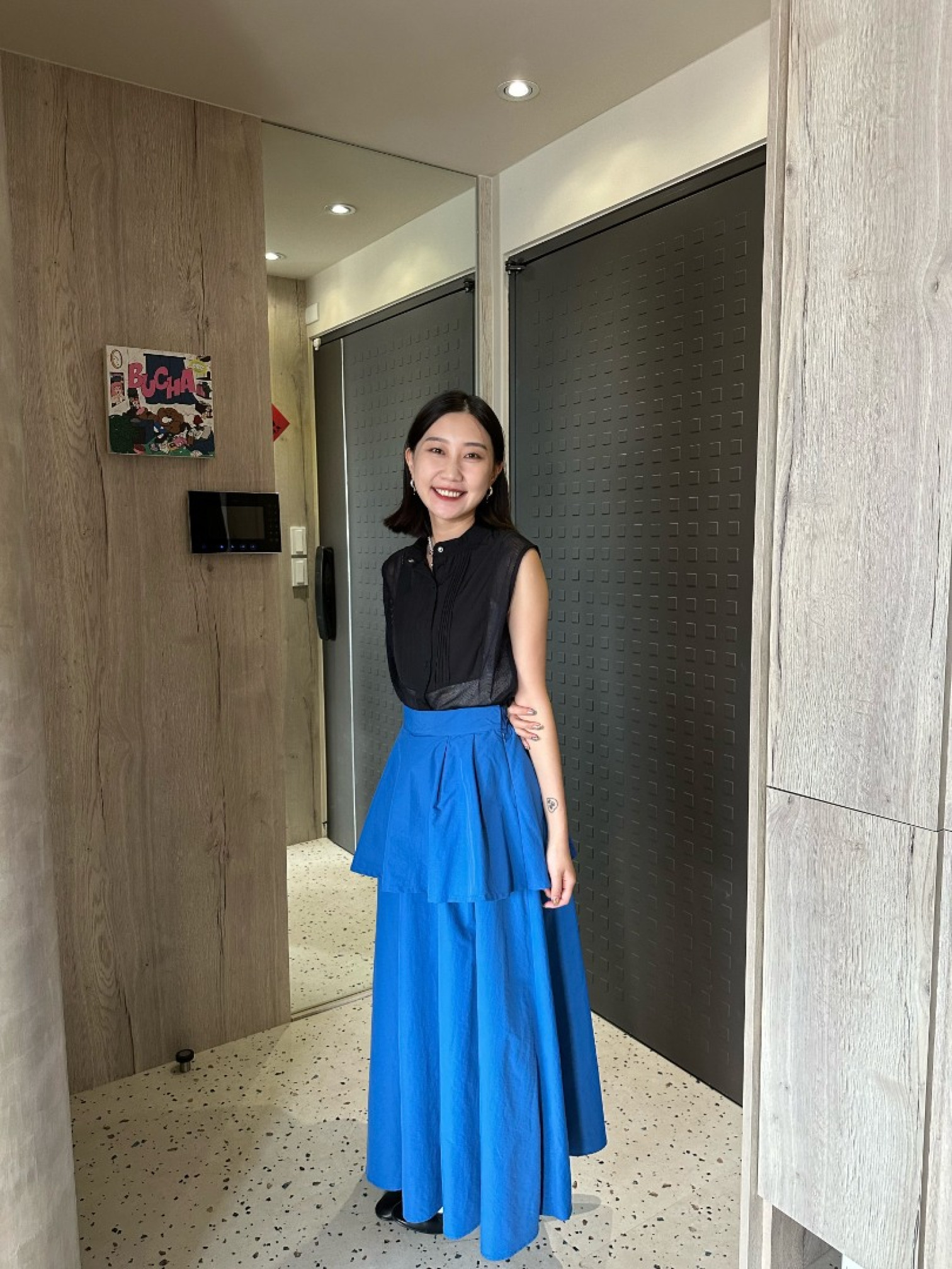 🇯🇵不對稱百摺背心/兩色