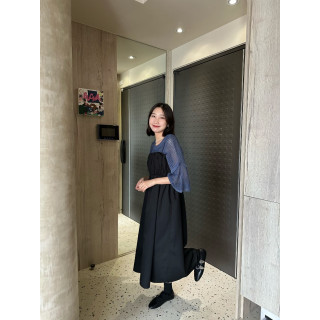 🇯🇵平口抓皺細肩洋裝/兩色