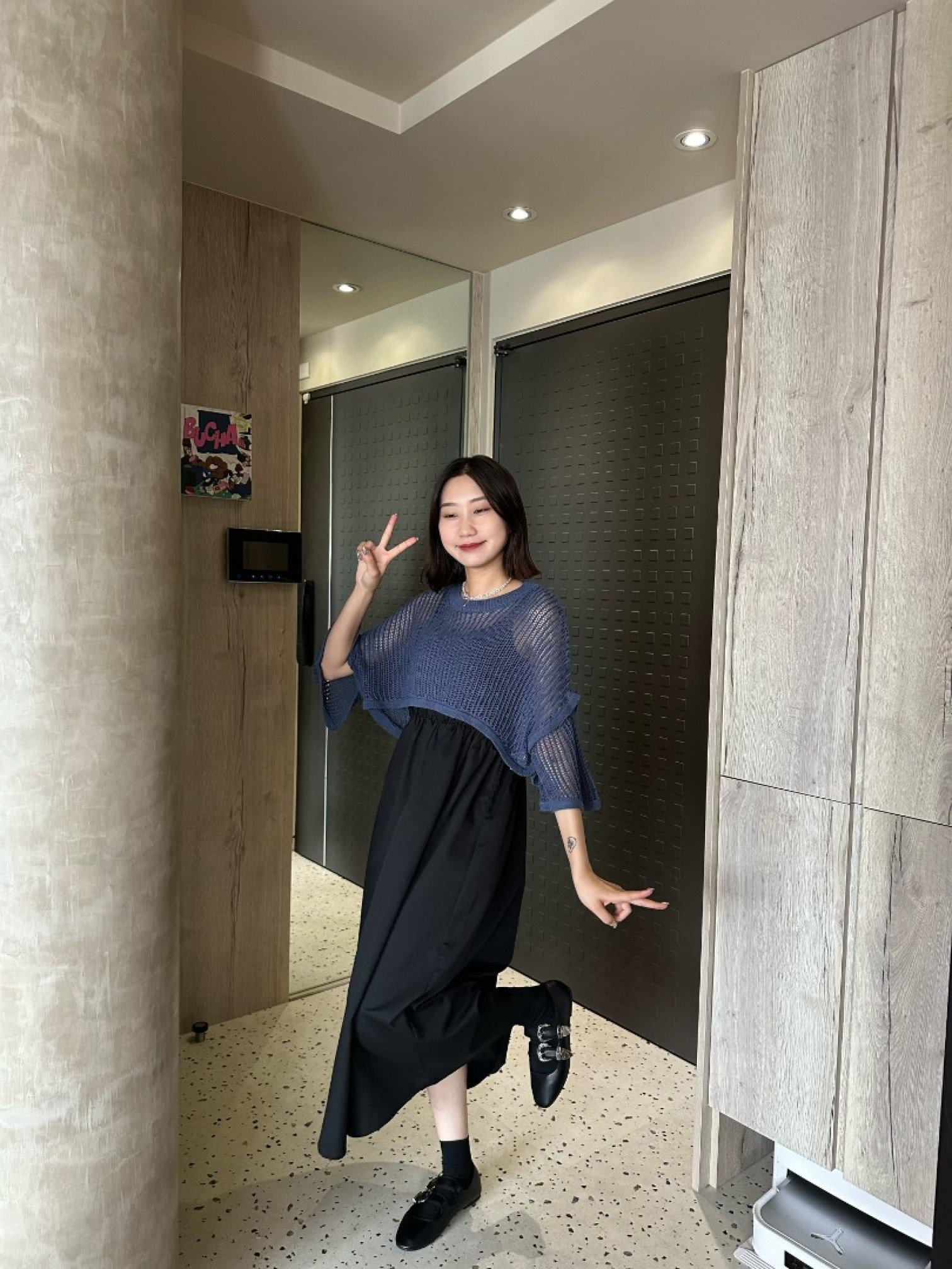 🇯🇵平口抓皺細肩洋裝/兩色