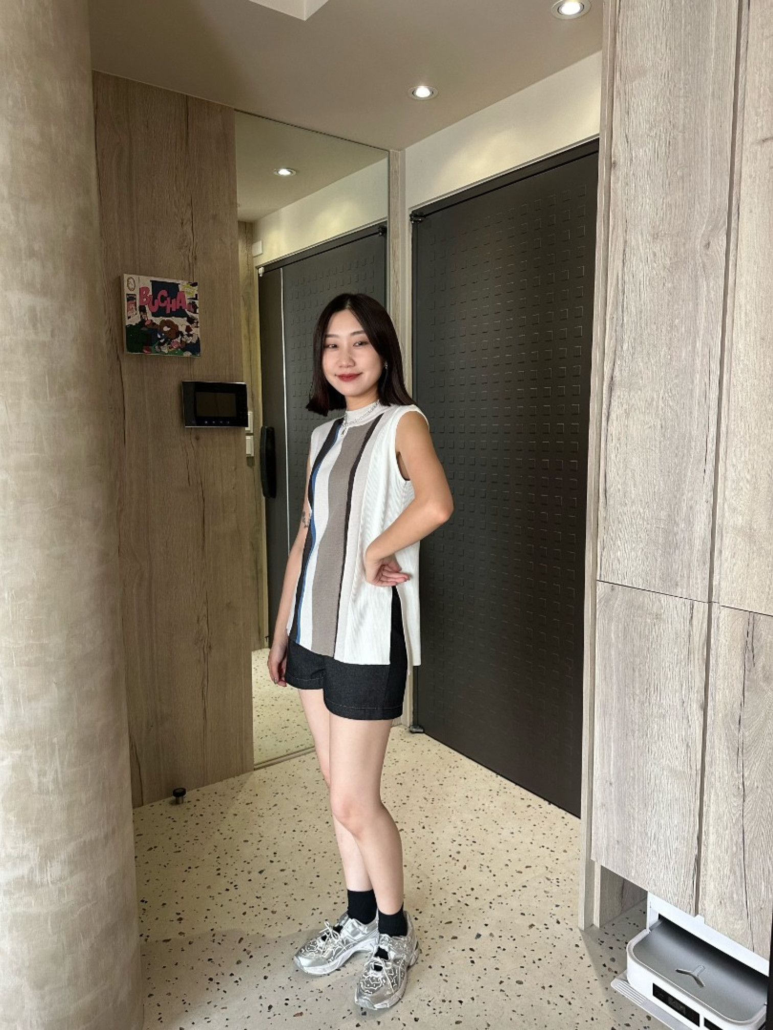 🇯🇵撞色條紋背心/兩色