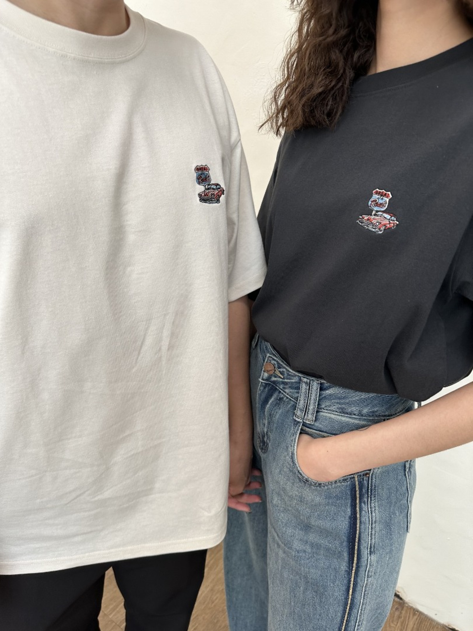 🇯🇵美式復古MAP短T/米L&炭黑M