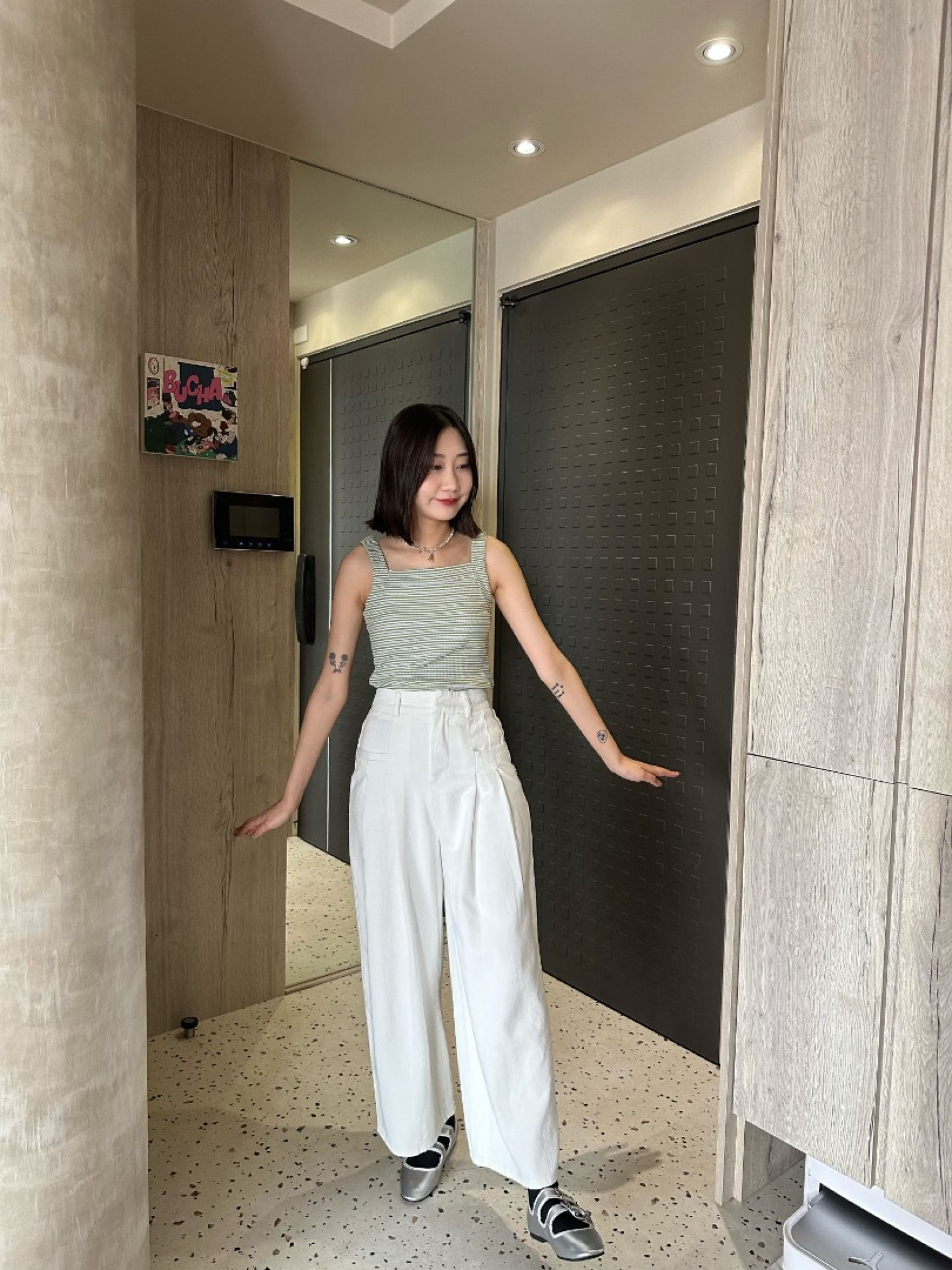 🇯🇵夏日の條紋撞色BRA TOP/三色