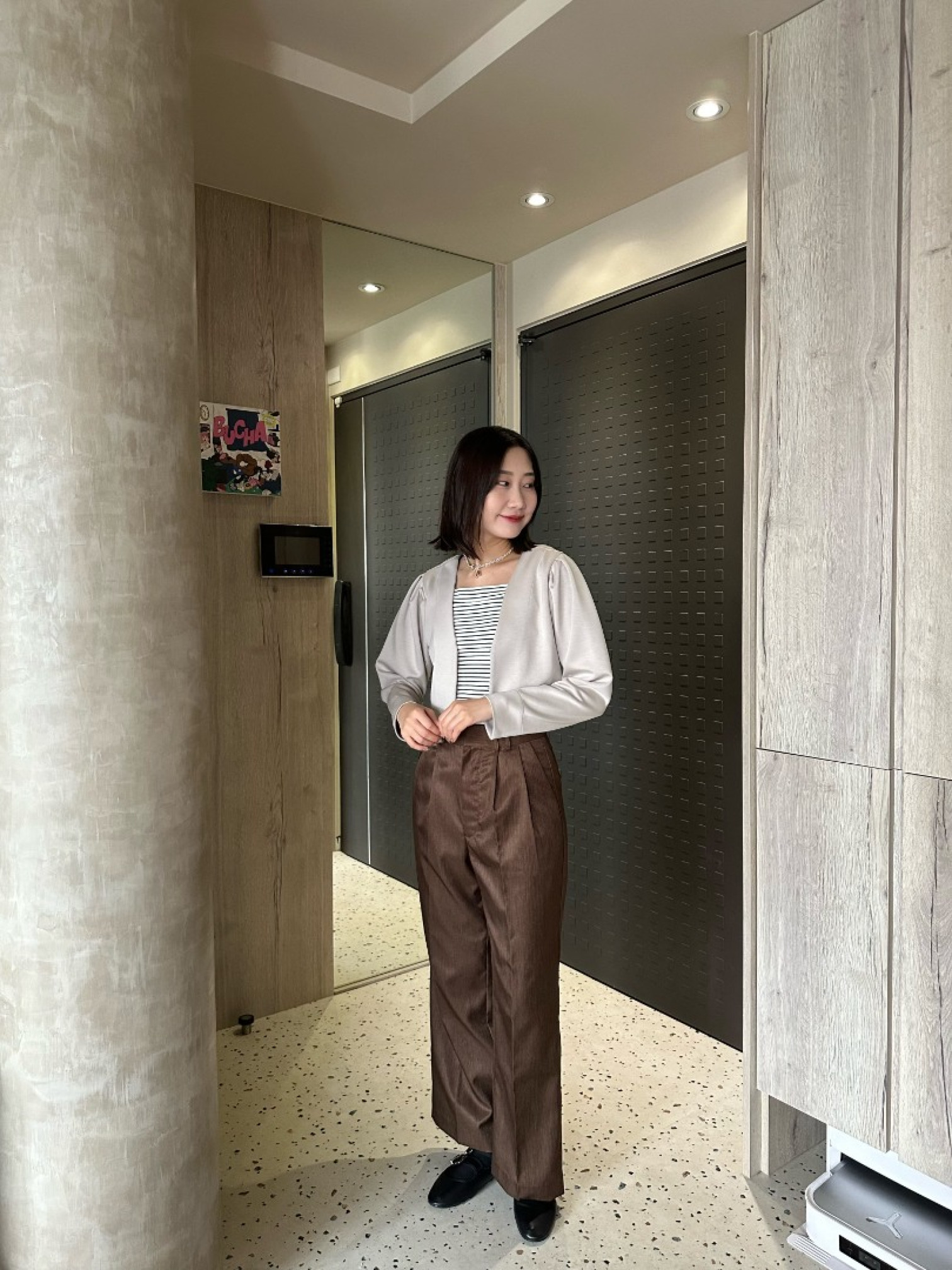 🇯🇵夏日の條紋撞色BRA TOP/三色