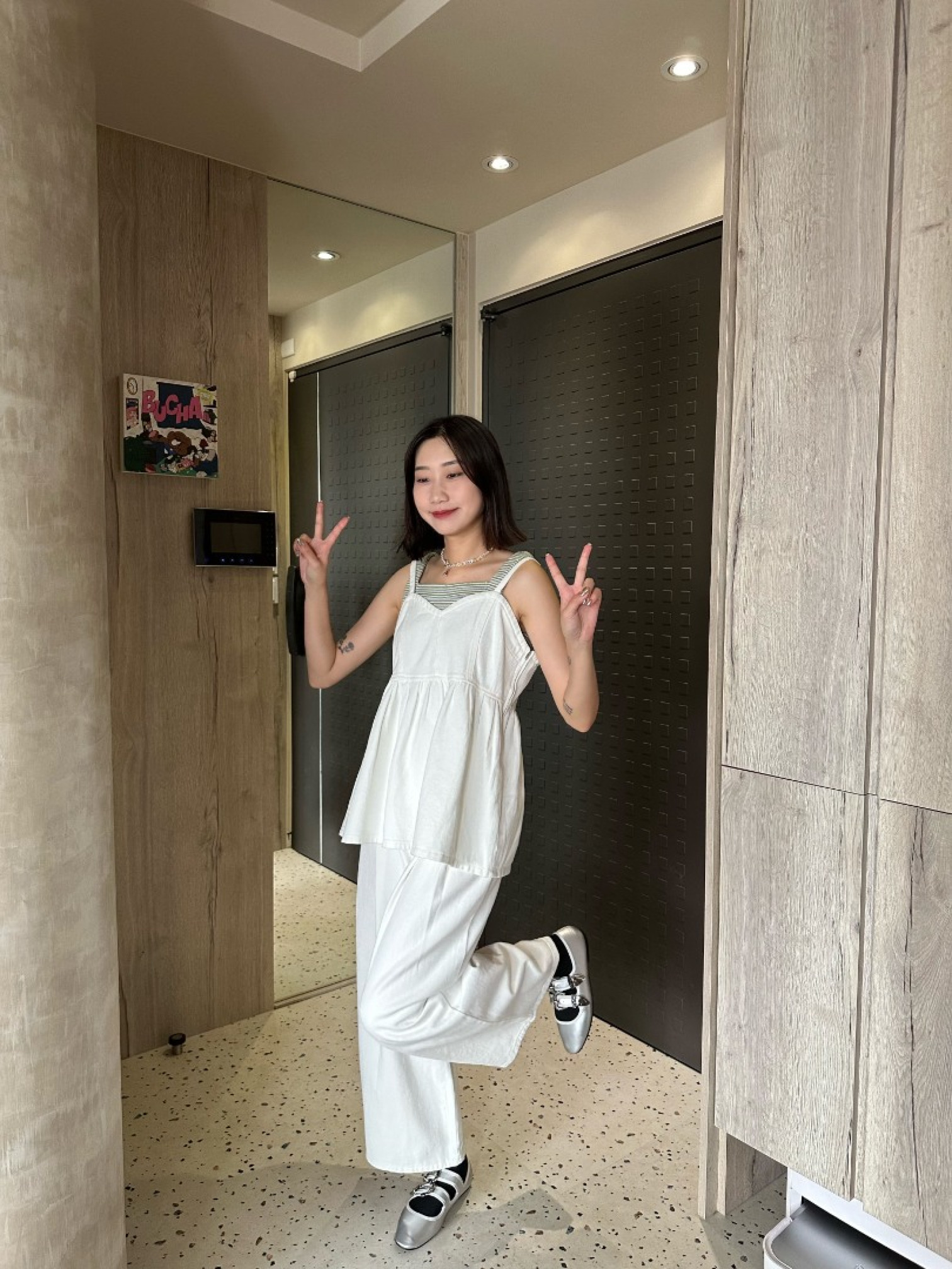 🇯🇵夏日の條紋撞色BRA TOP/三色