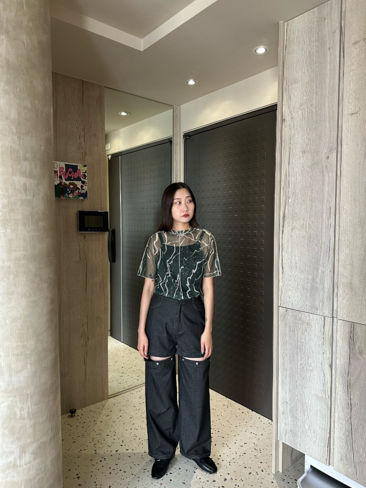 🇯🇵超時髦牛仔褲/S