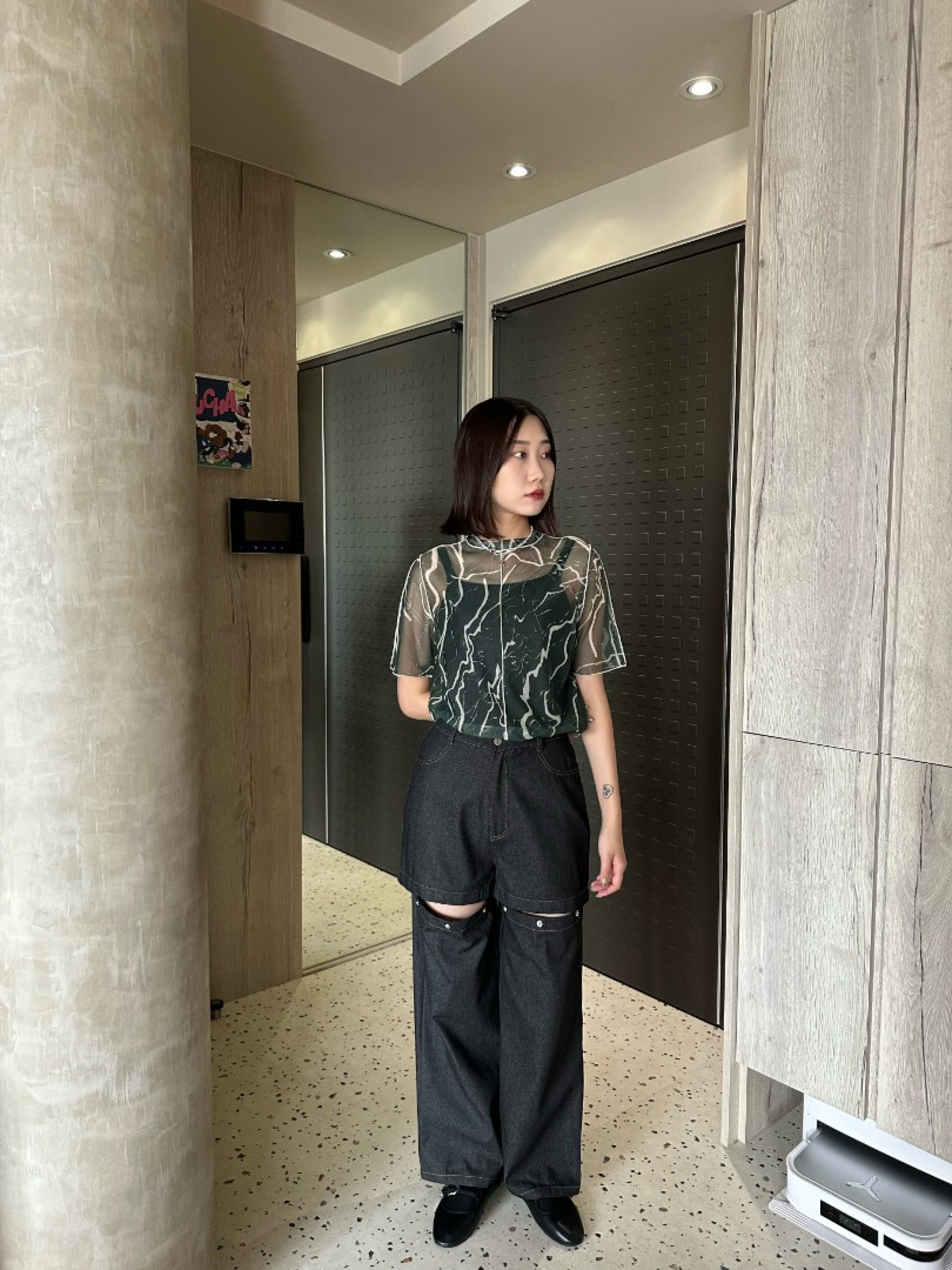 🇯🇵超時髦牛仔褲/S