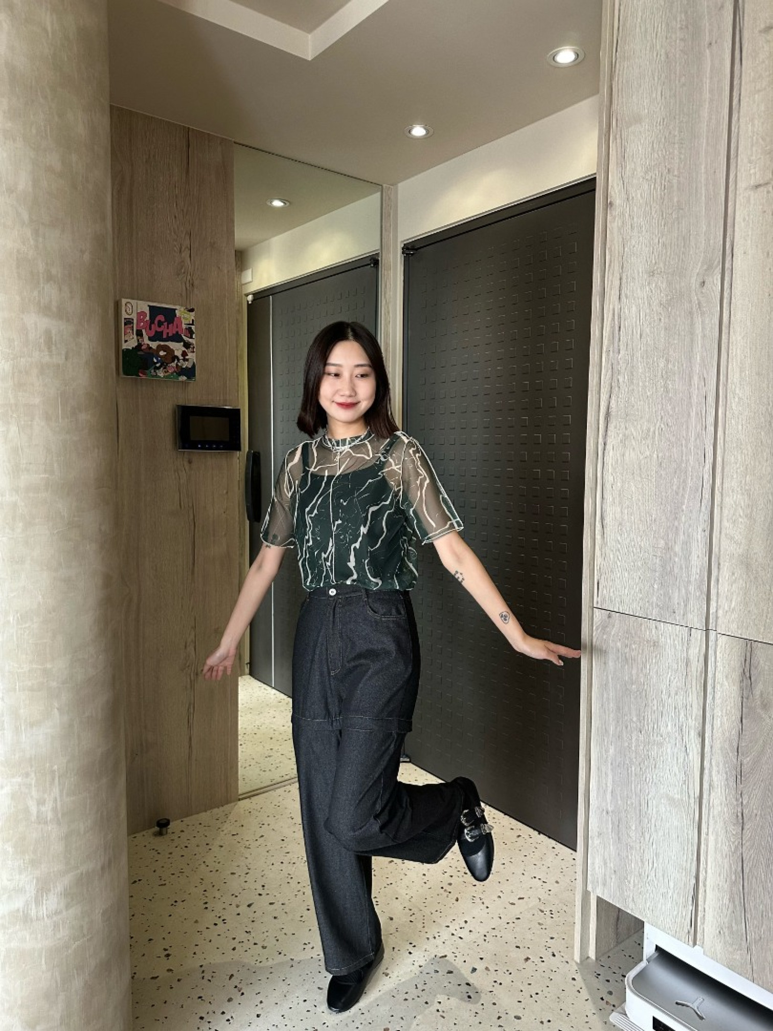 🇯🇵超時髦牛仔褲/S