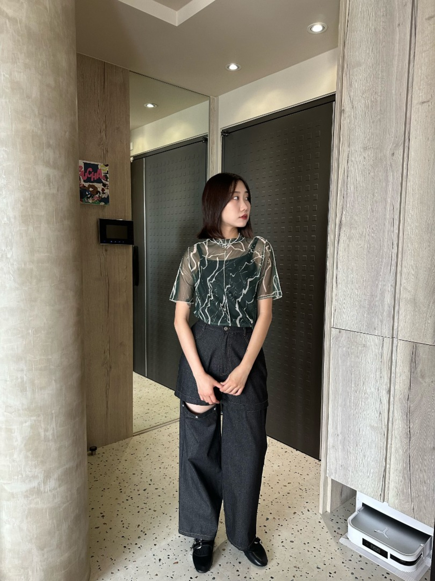 🇯🇵超時髦牛仔褲/S