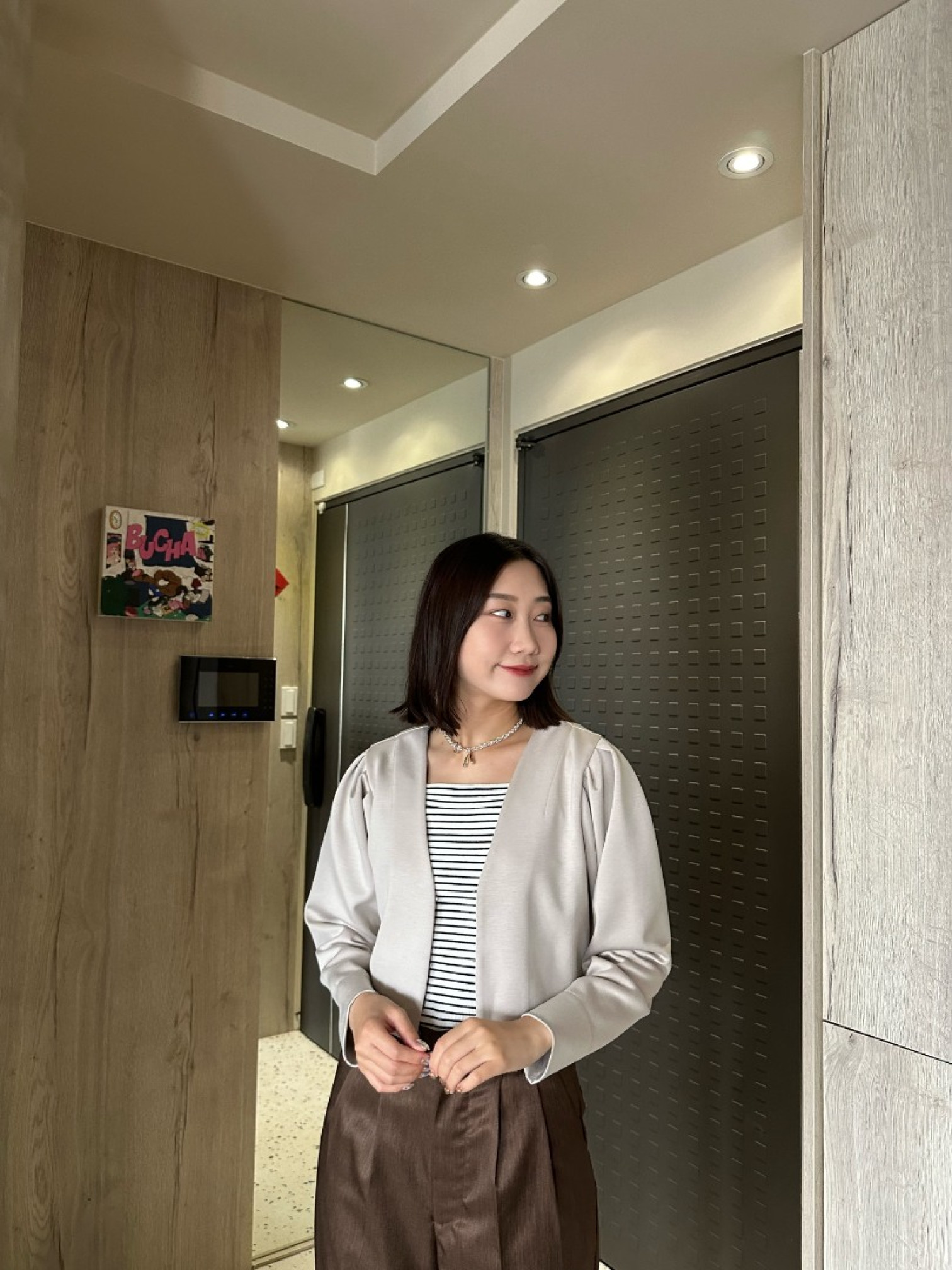 🇯🇵大人感のV領短版外套/兩色