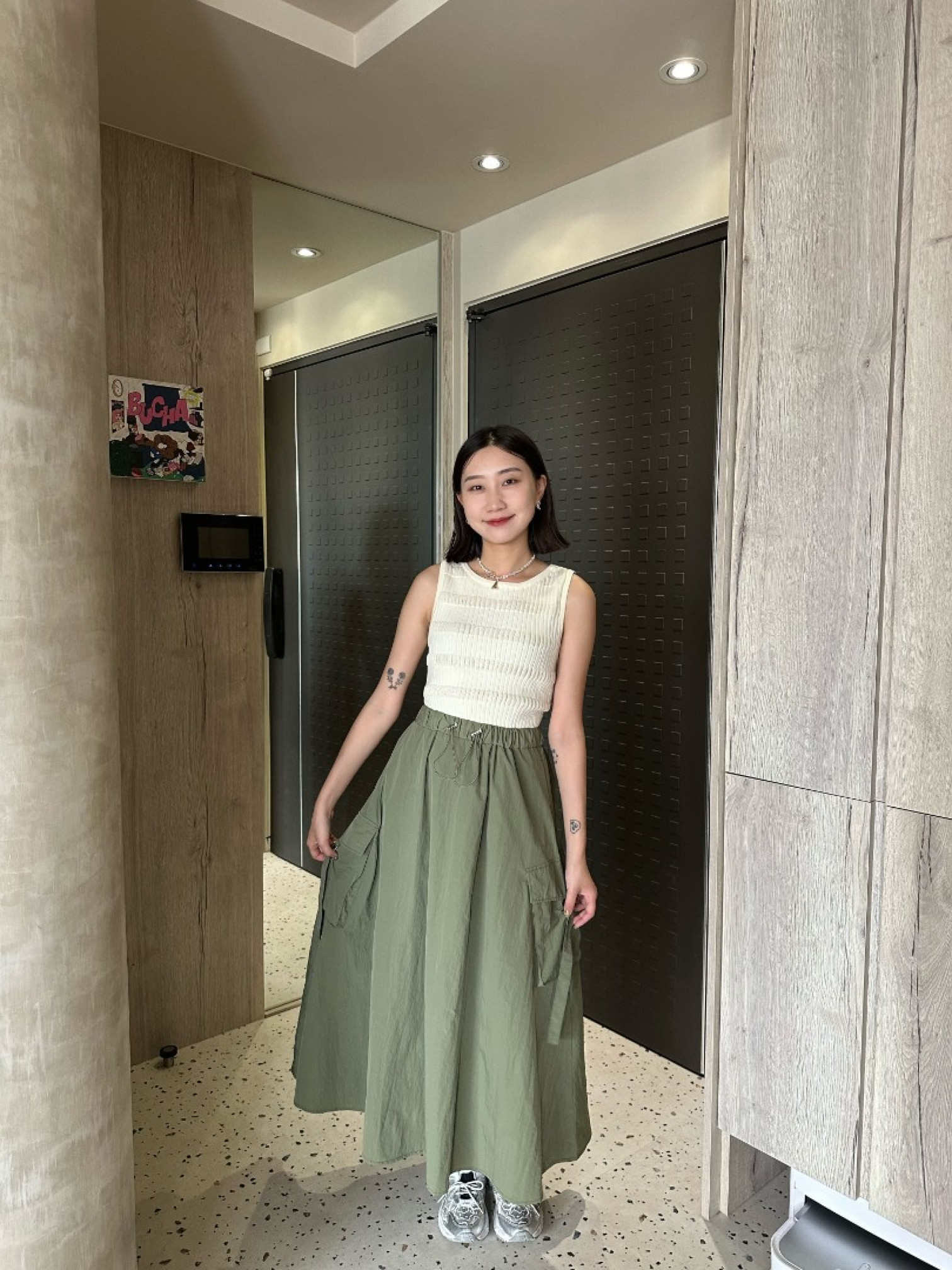 🇯🇵拼接織紋針織背心/三色