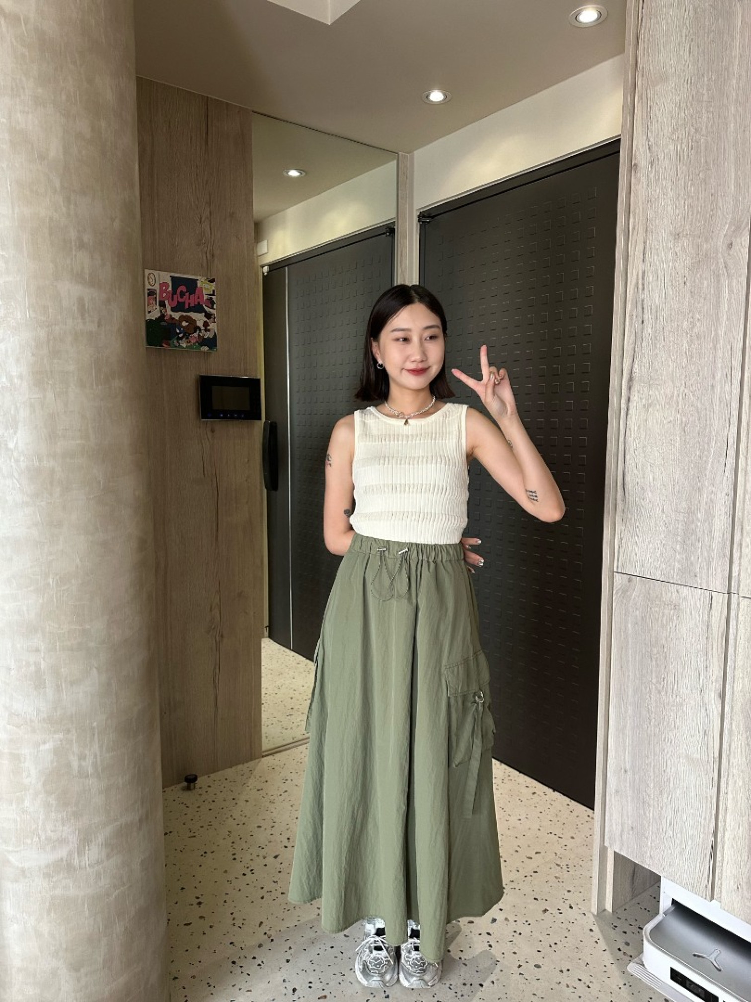 🇯🇵拼接織紋針織背心/三色