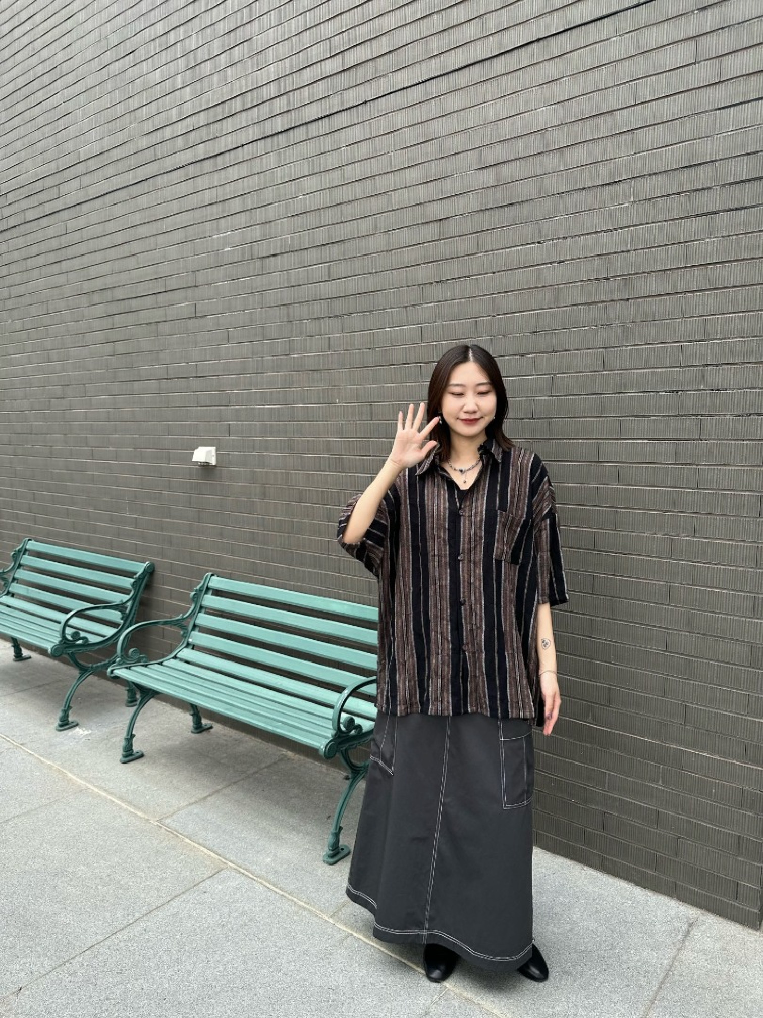 🇯🇵復古條紋襯衫