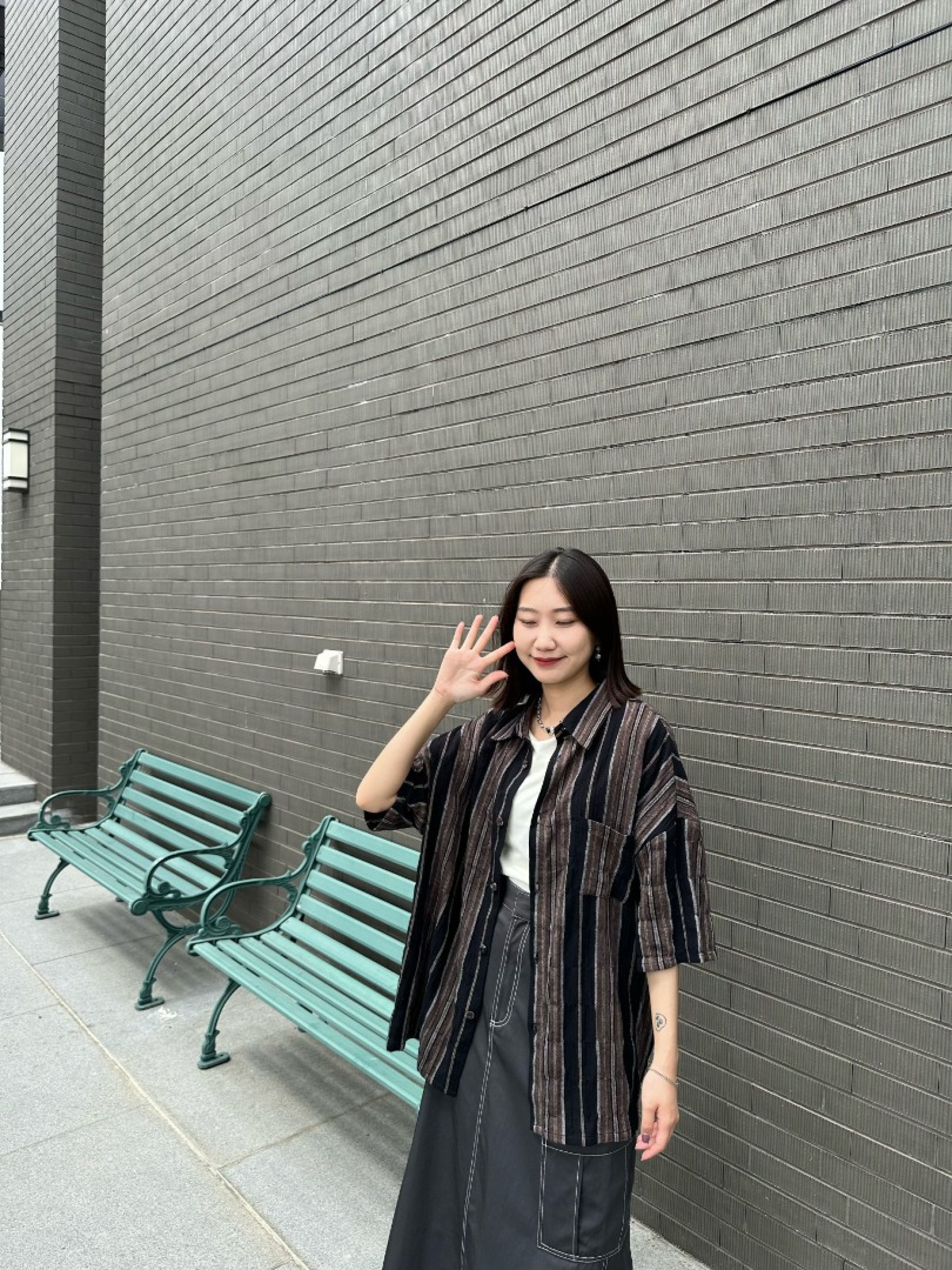 🇯🇵復古條紋襯衫