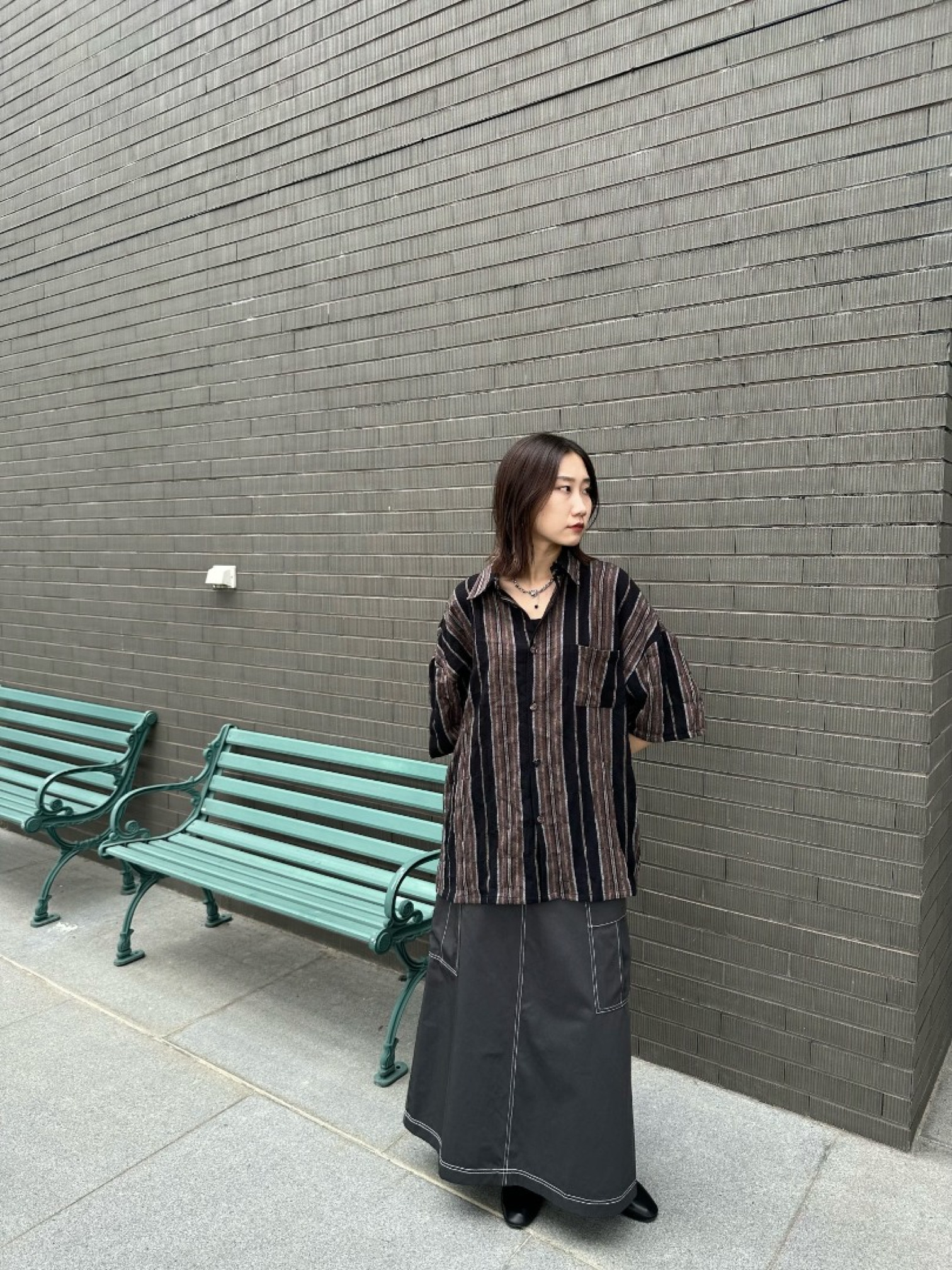 🇯🇵復古條紋襯衫