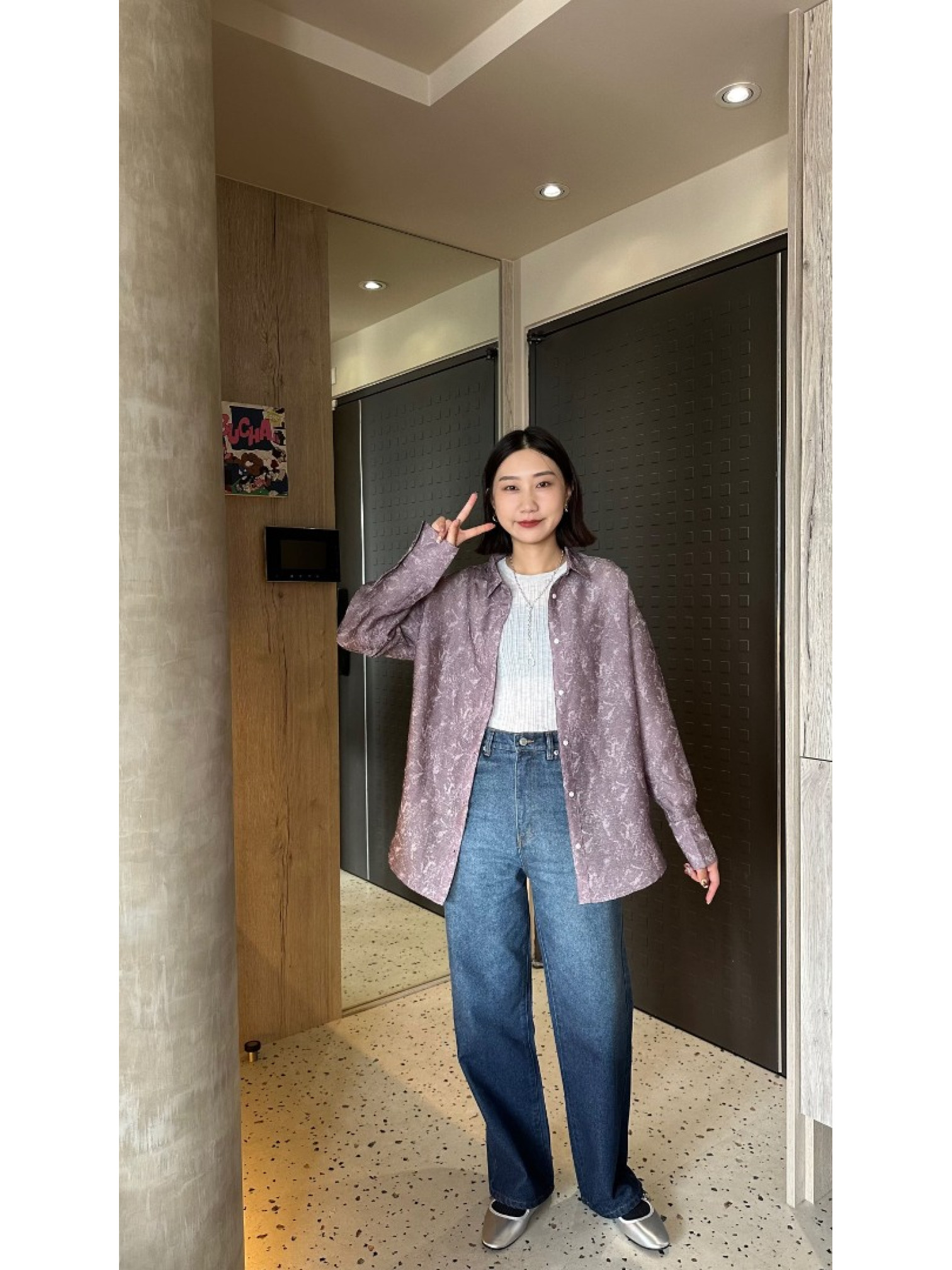 🇯🇵斑駁渲染襯衫/三色