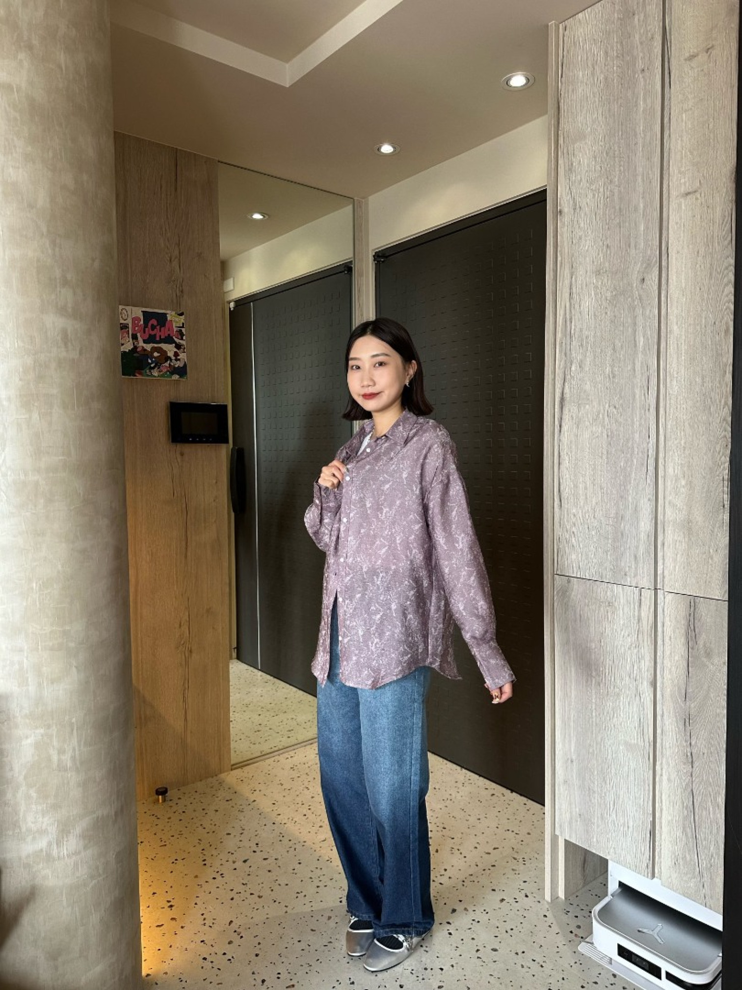 🇯🇵斑駁渲染襯衫/三色