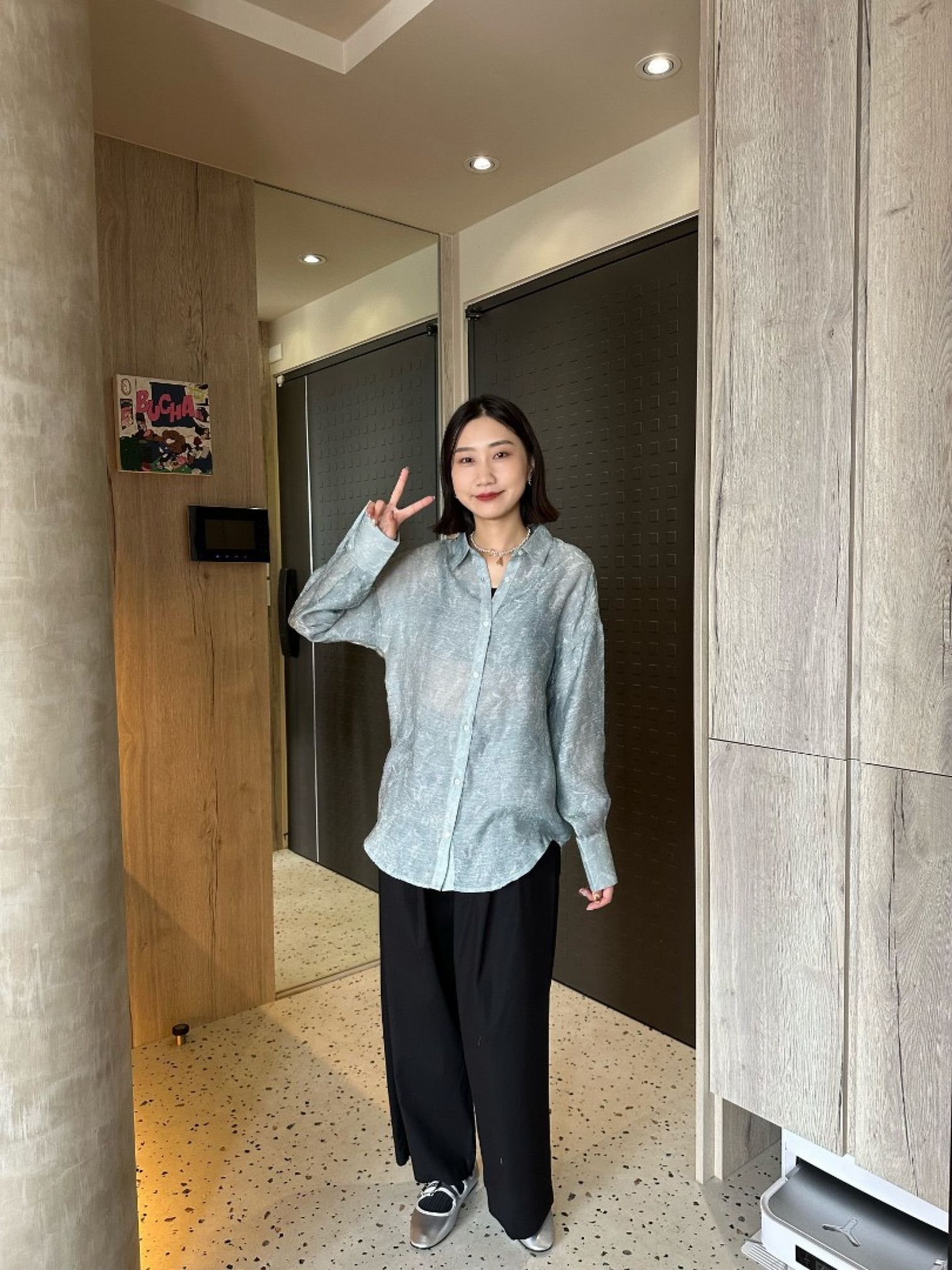 🇯🇵斑駁渲染襯衫/三色