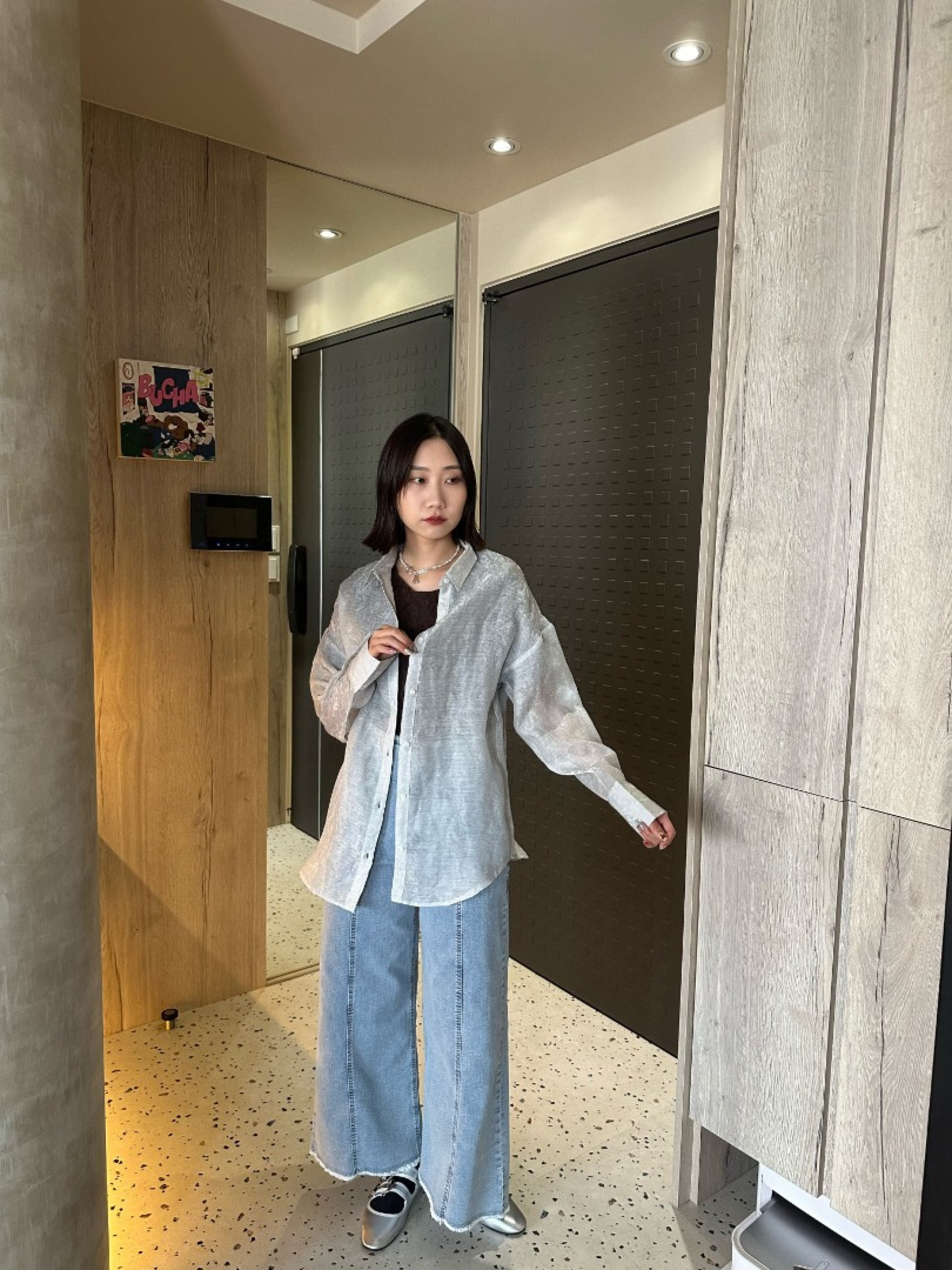 🇯🇵斑駁渲染襯衫/三色