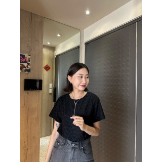 🇯🇵彈性立體感紋理短T/咖&黑