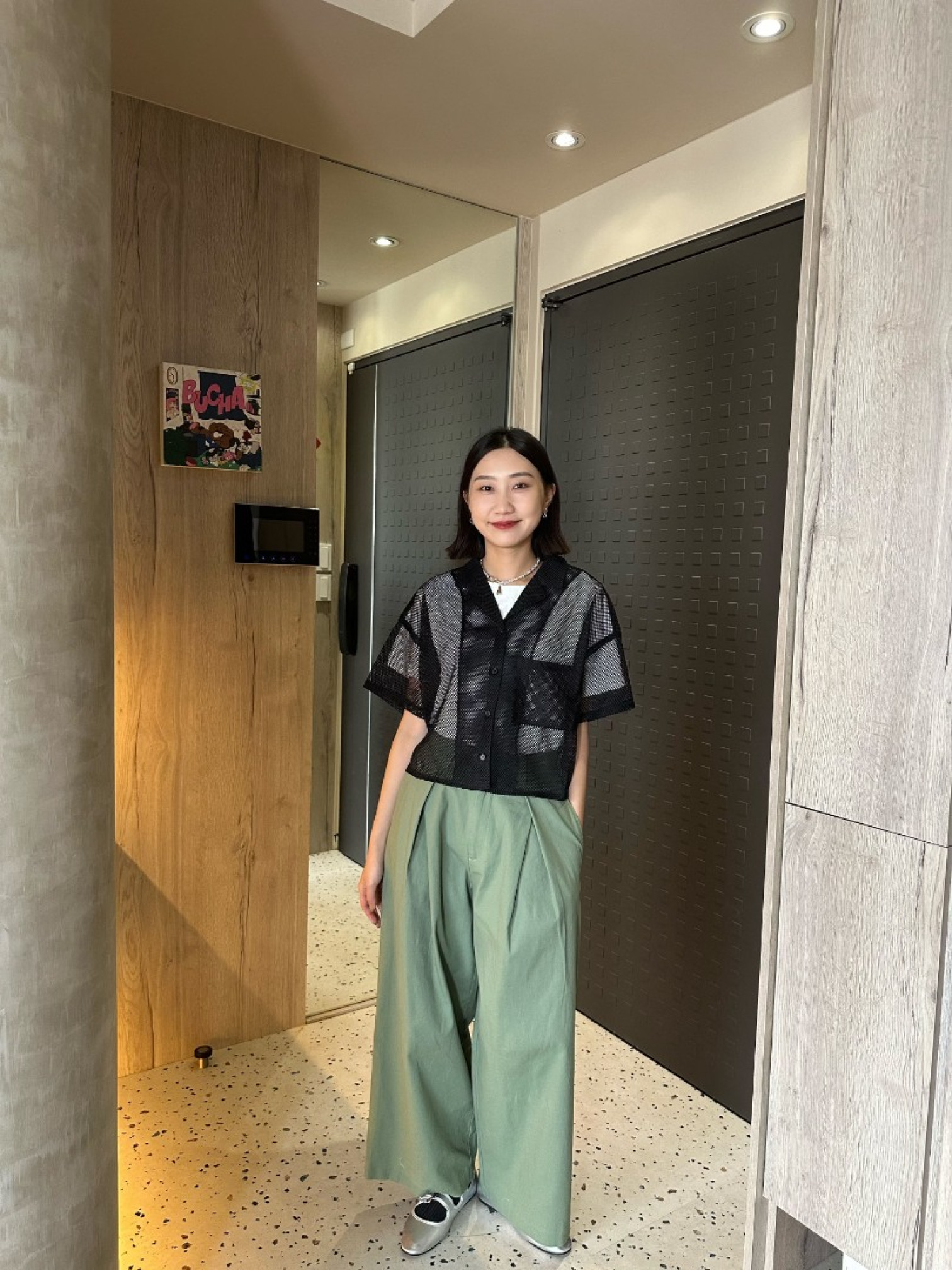 🇯🇵俐落硬挺寬版長褲/三色